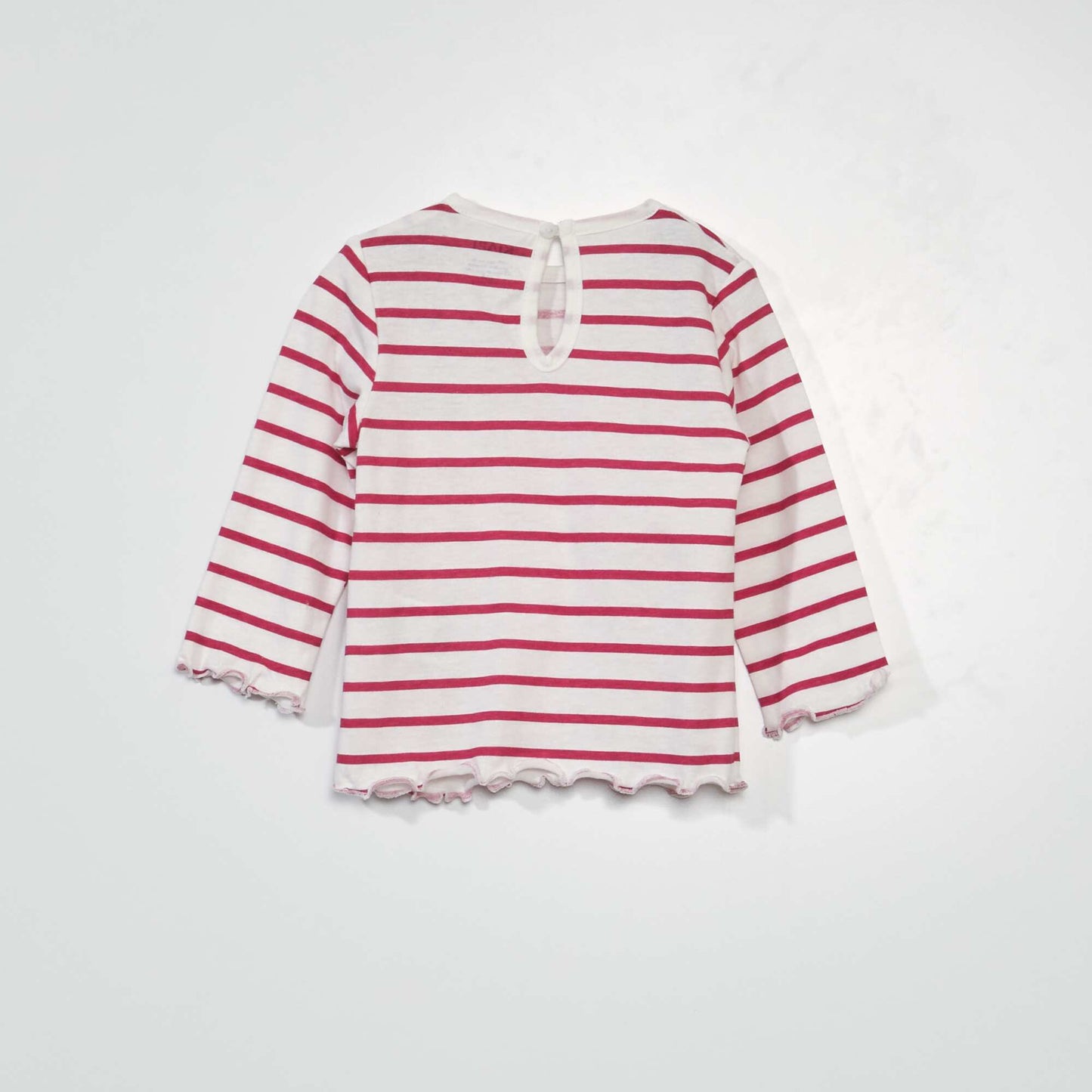 Lot de 2 t-shirts manches longues ROSE/VERT