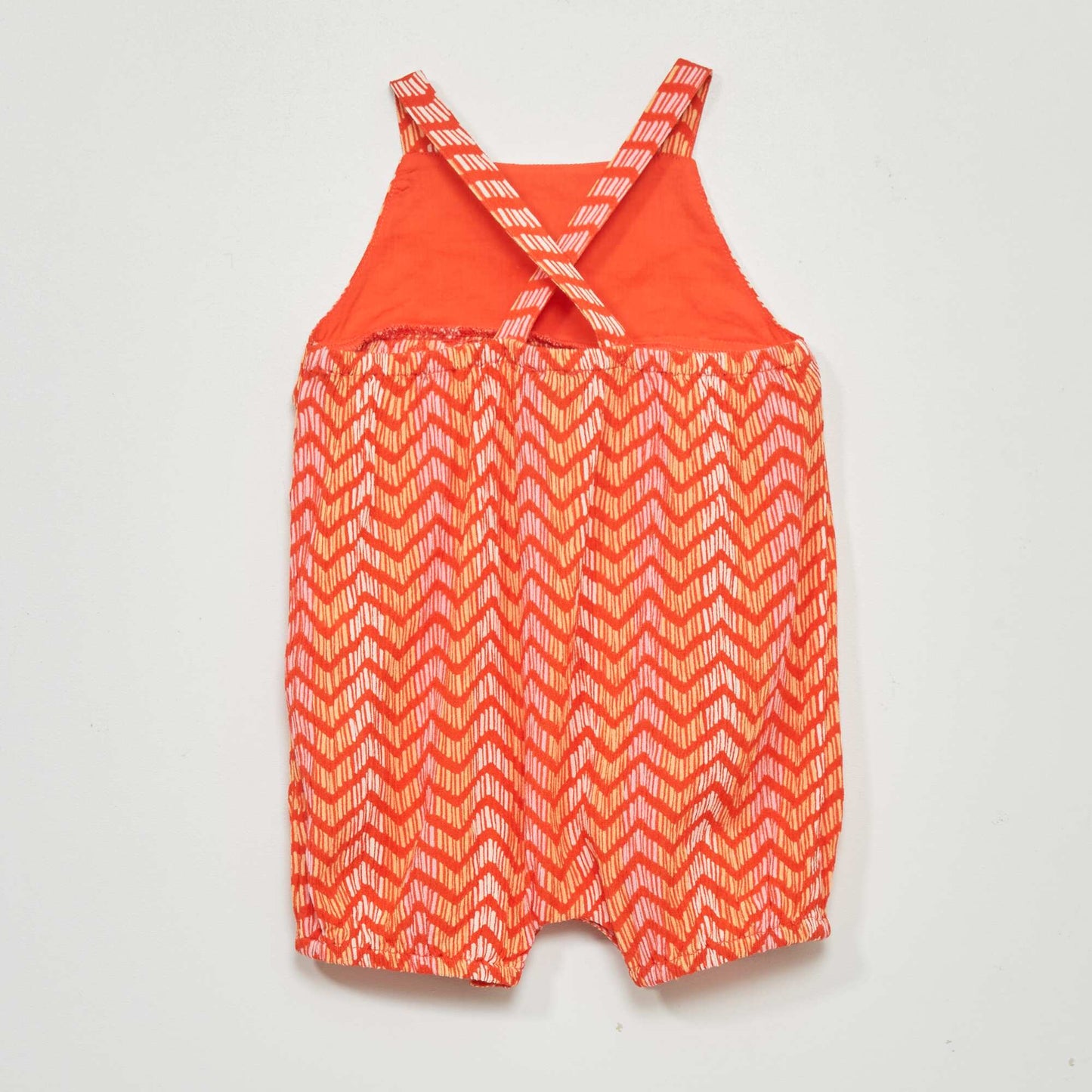 Combinaison courte avec imprimé ORANGE