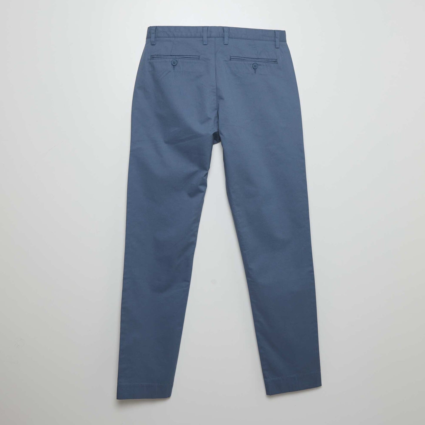 Pantalon chino slim Bleu