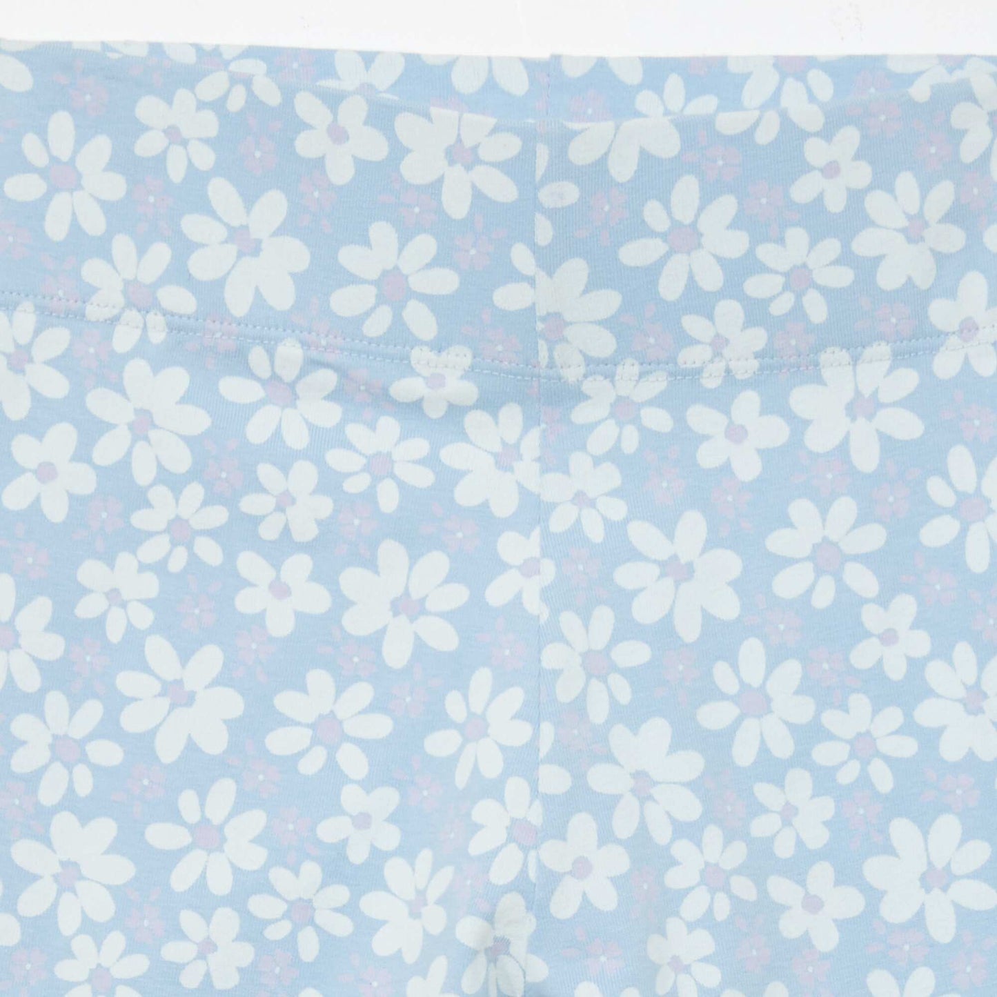 Short cycliste en coton stretch Bleu