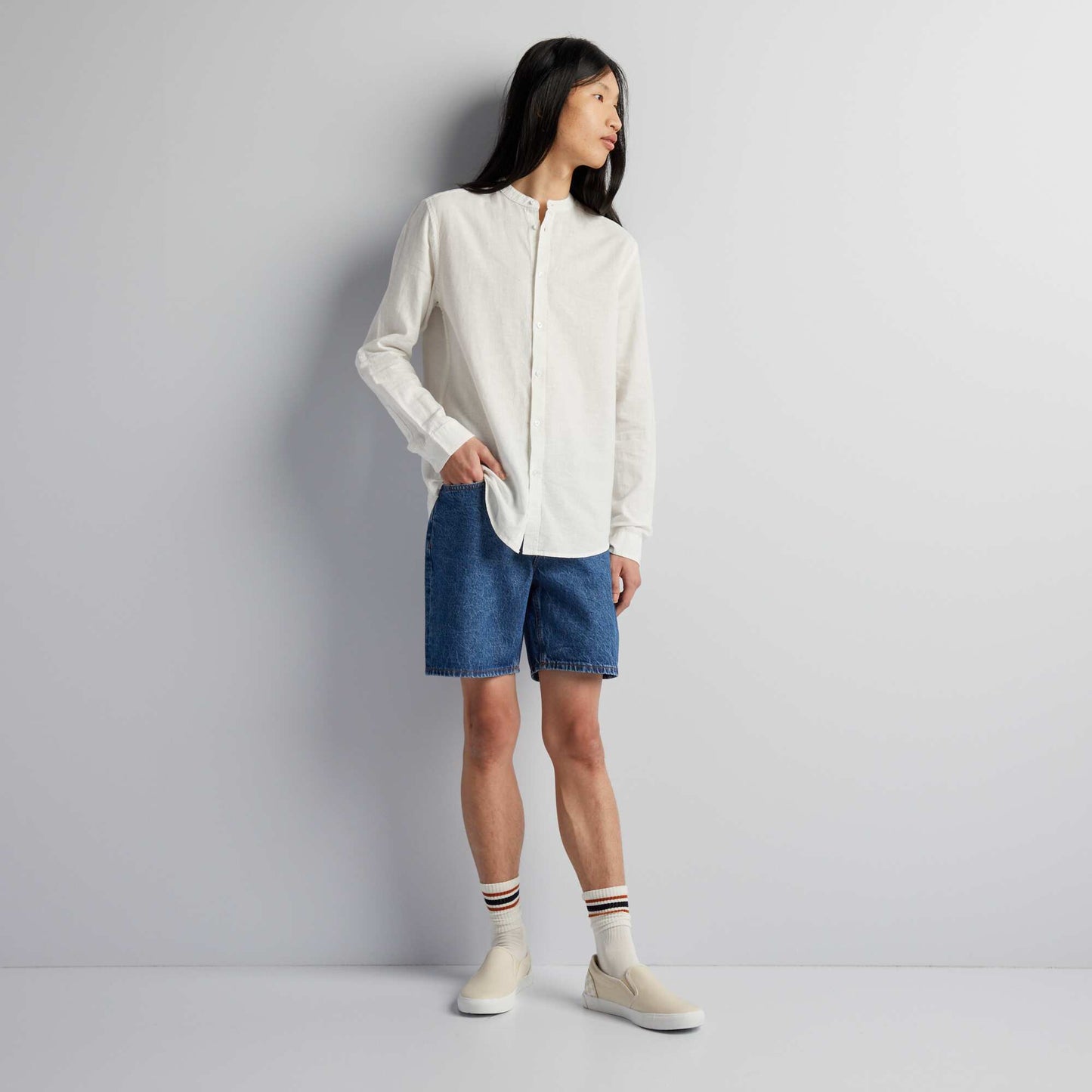 Short en jean Brut