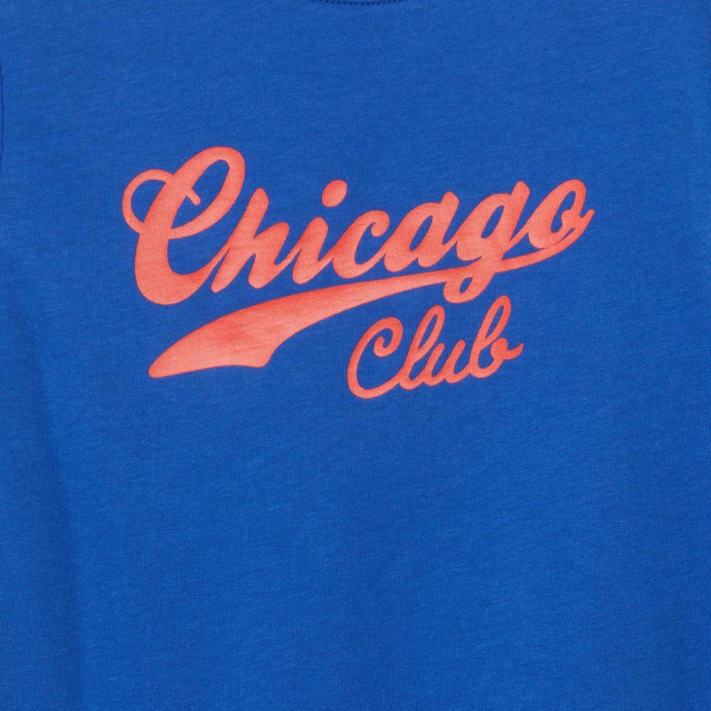 T-shirt imprimé à manches courtes Bleu