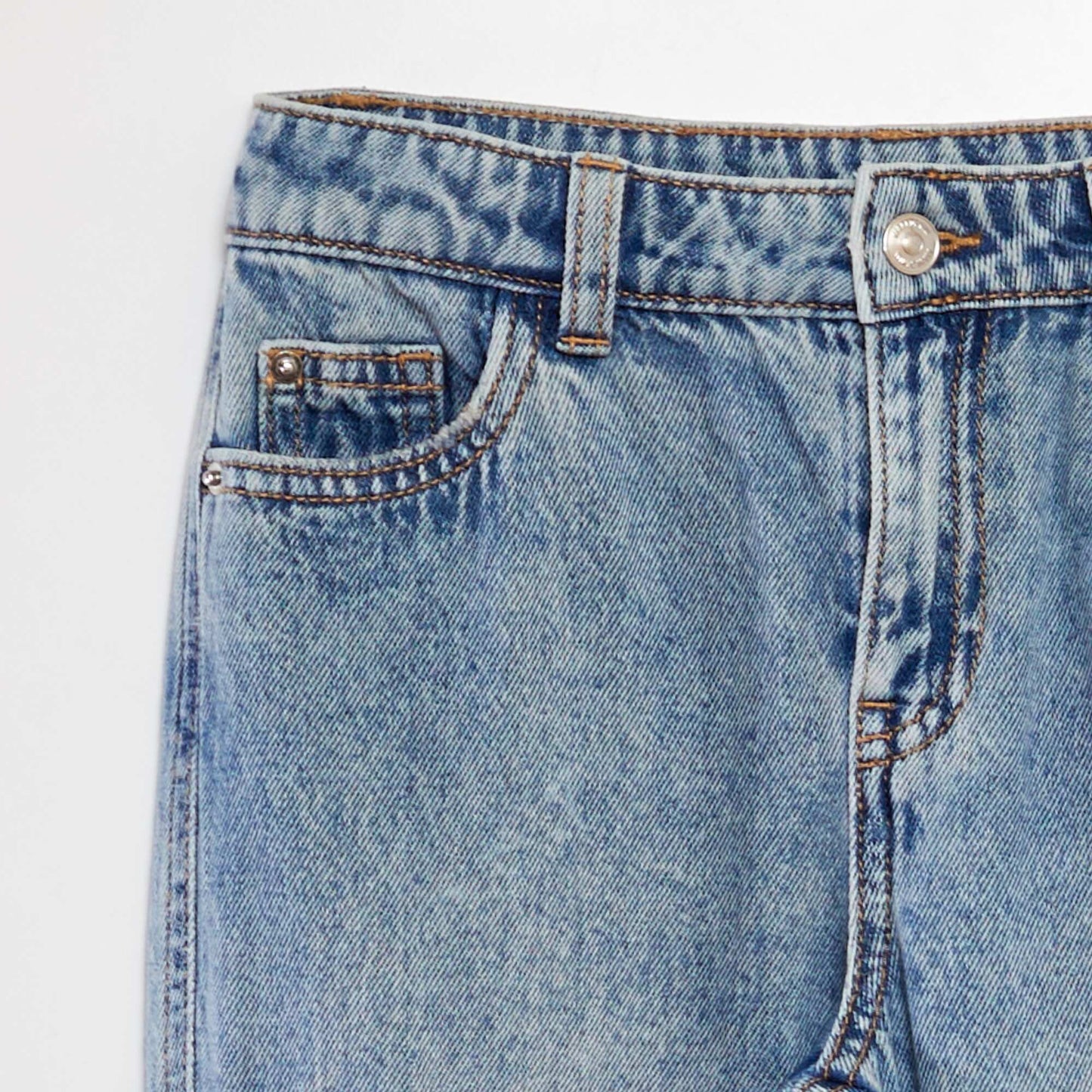 Pantalon regular fit multipoche - Mixte BLEU