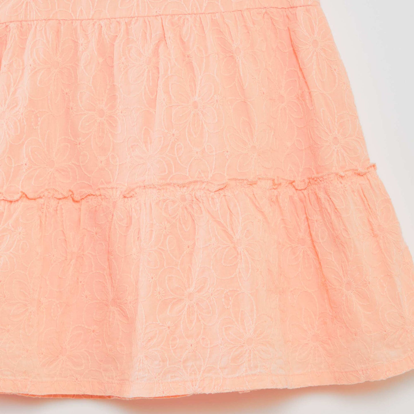 Robe de cérémonie à étages ORANGE