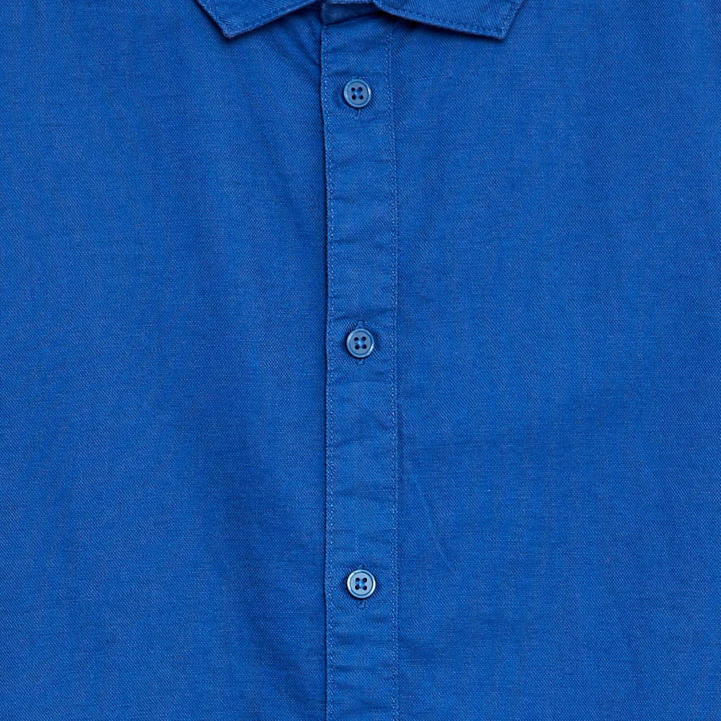 Chemise manches courtes BLEU