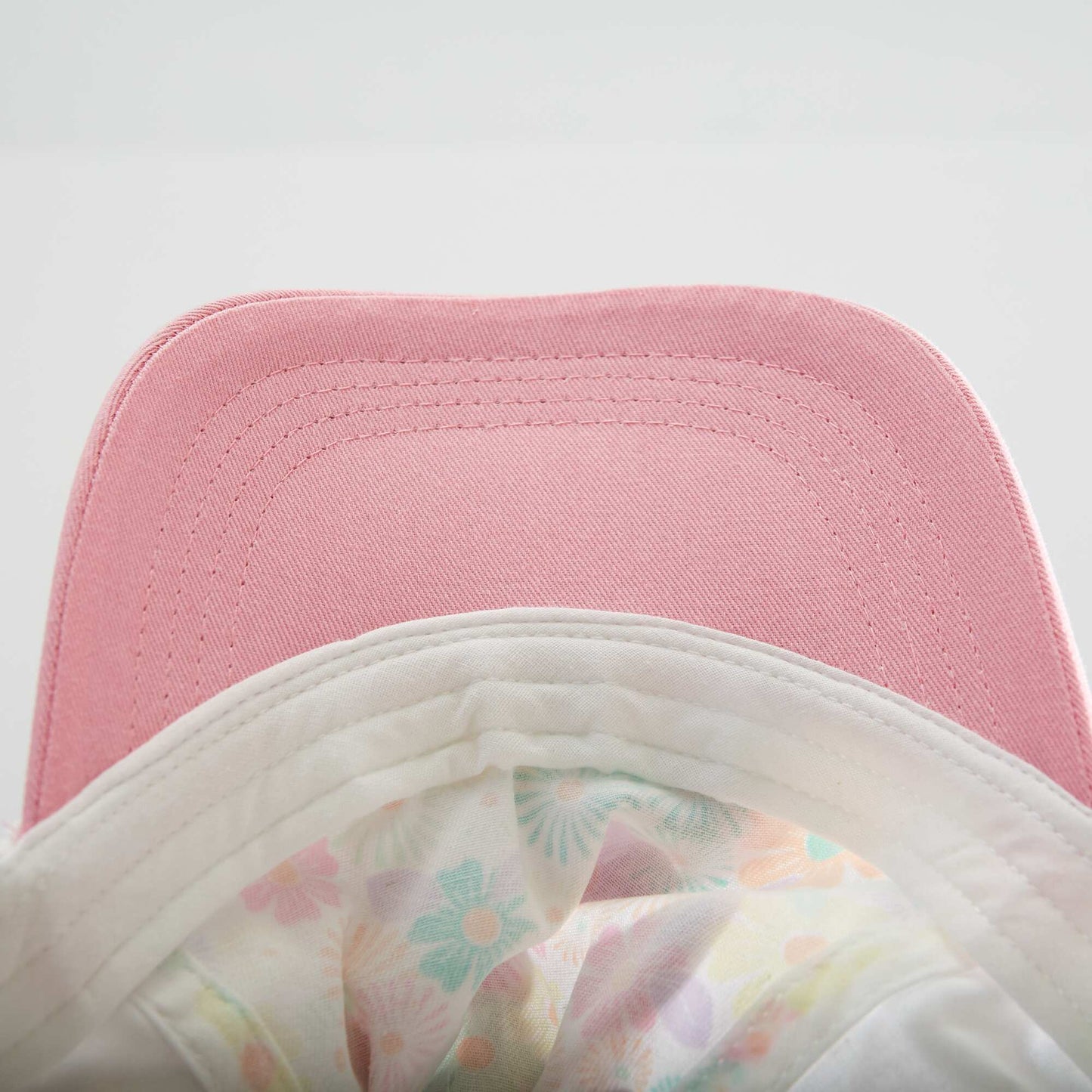 Casquette en textile Rose