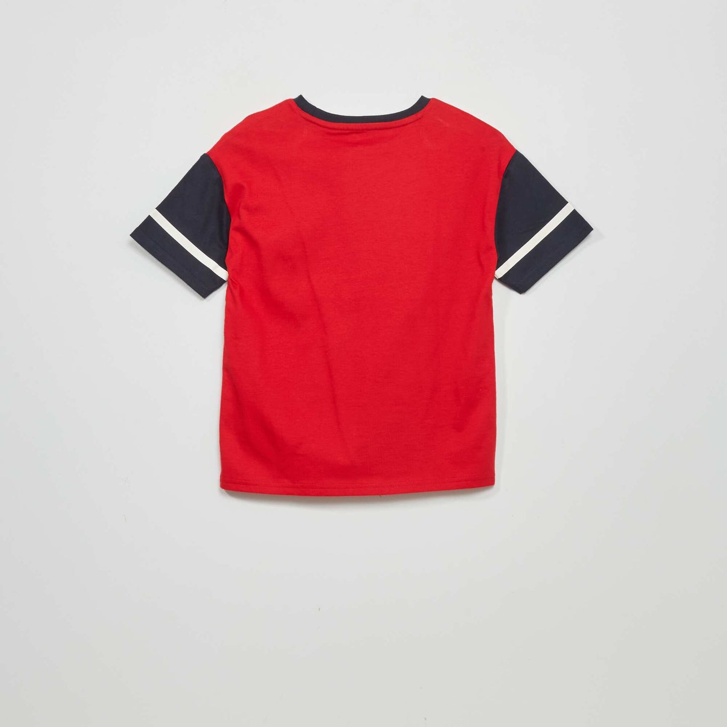 T-shirt imprimé 'USA' 'Houston' Rouge