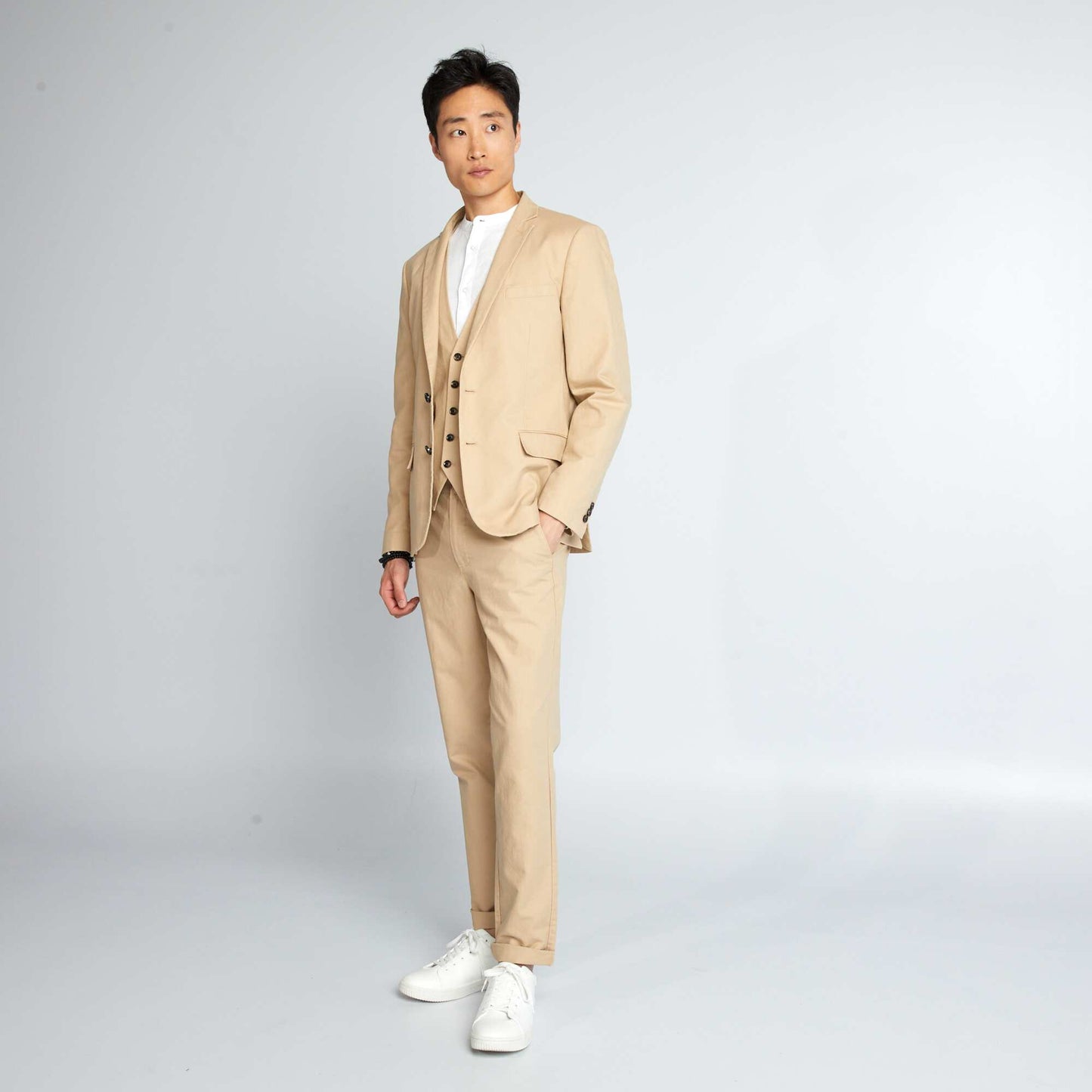 Pantalon chino Beige