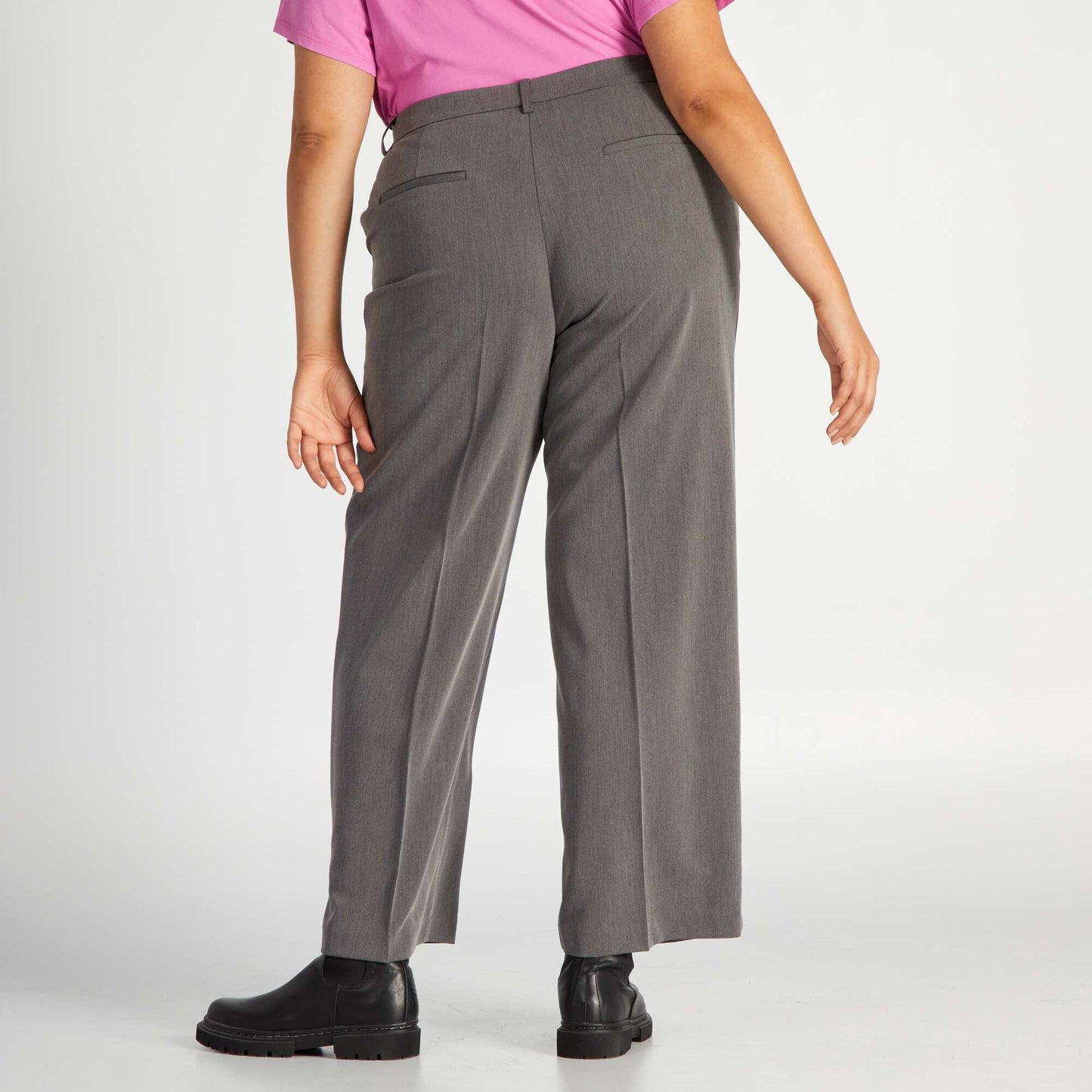 Pantalon wide leg GREY AS