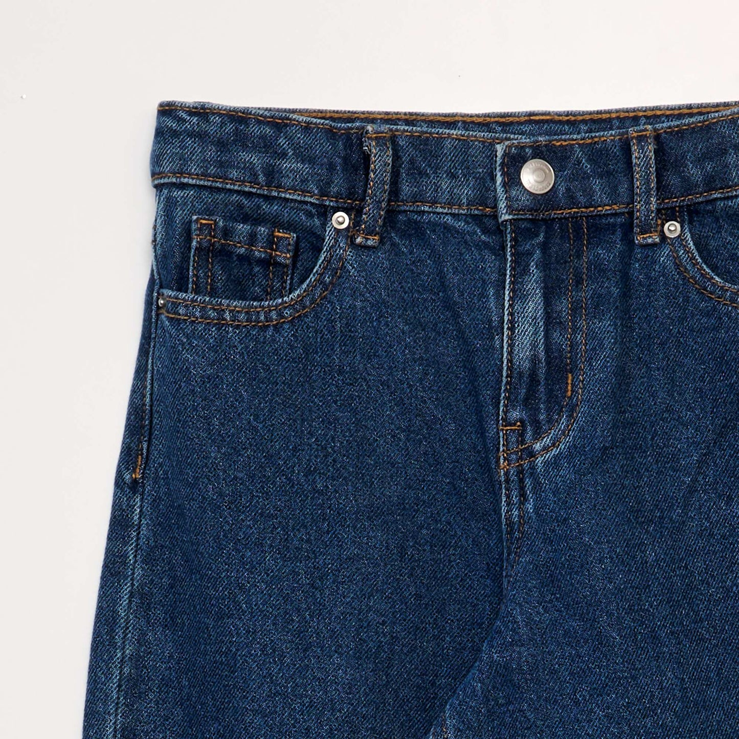 Jean large avec effet délavé Stone