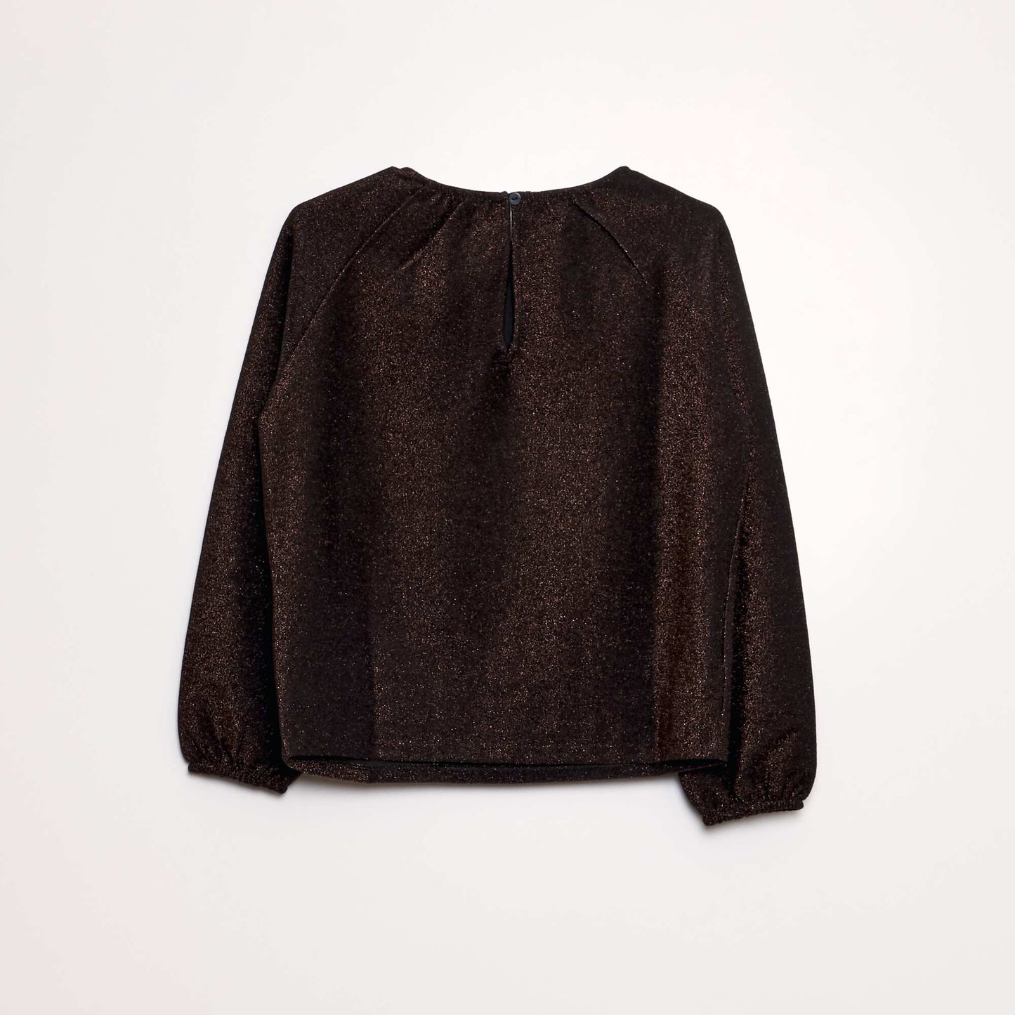 T-shirt en maille bisou Marron brun