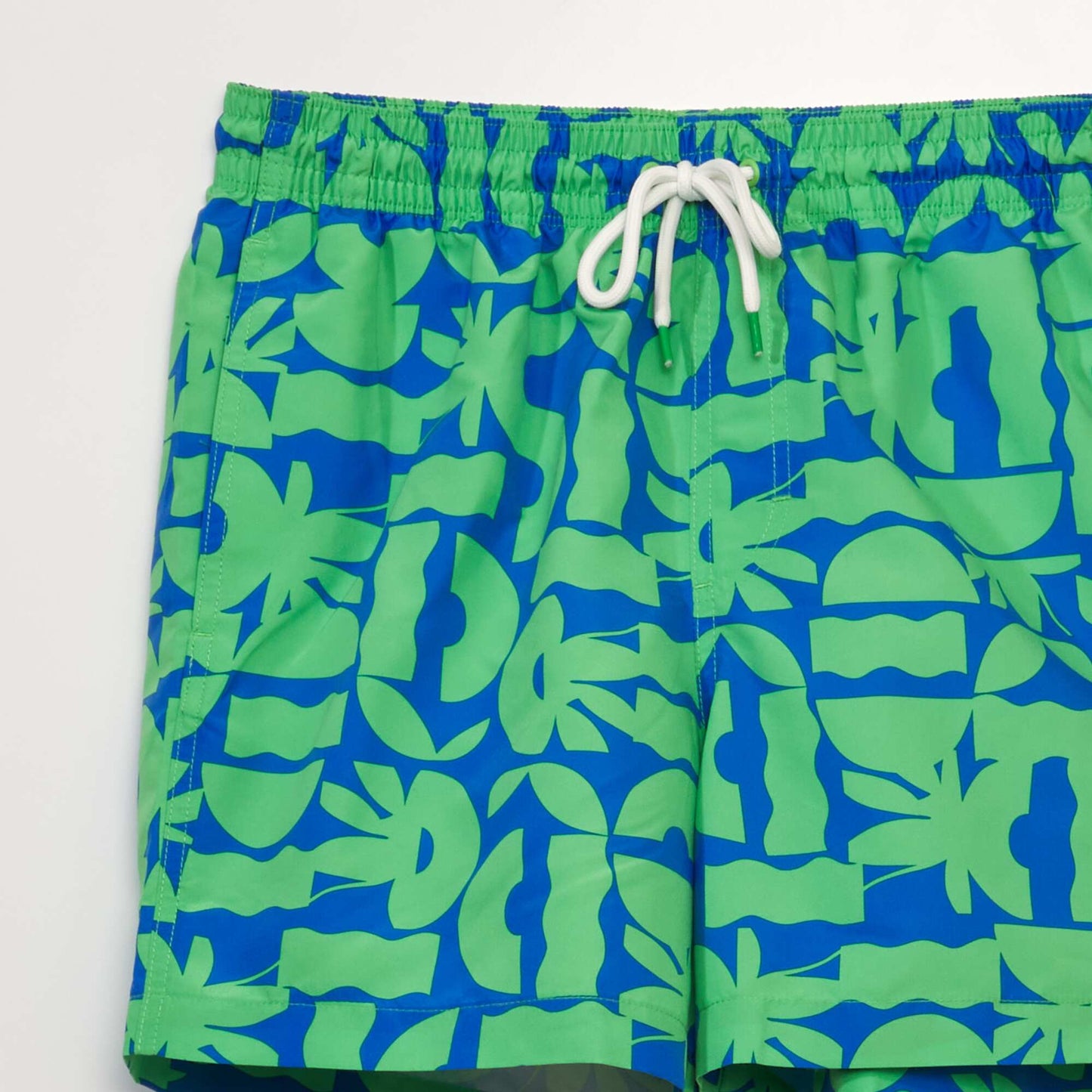 Short de bain Vert/bleu