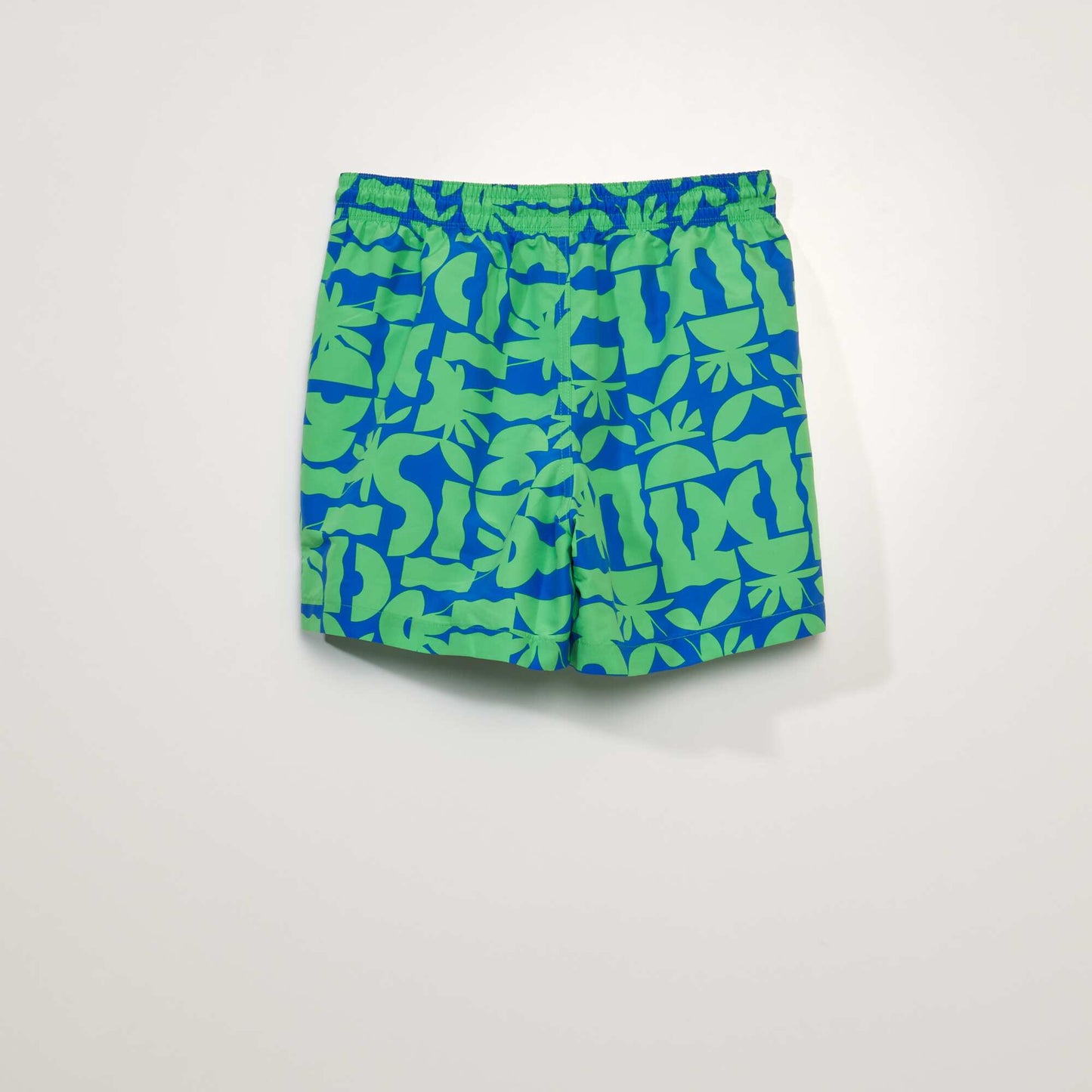 Short de bain Vert/bleu