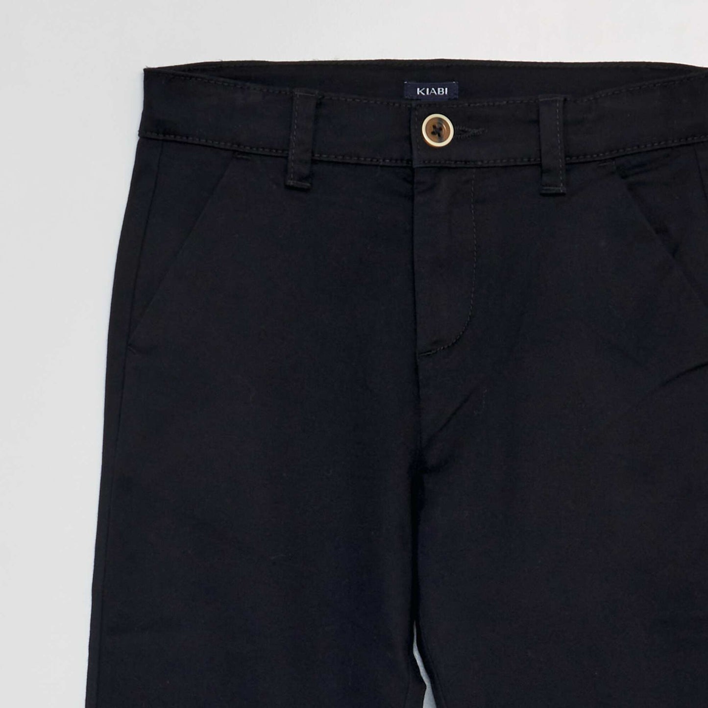 Pantalon chino Noir
