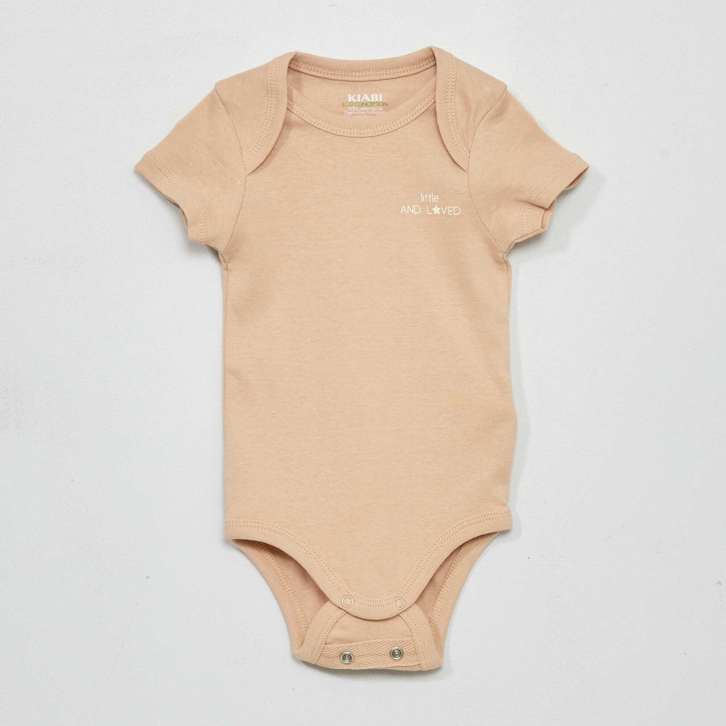 Lot 2 bodies évolutifs Rose/beige
