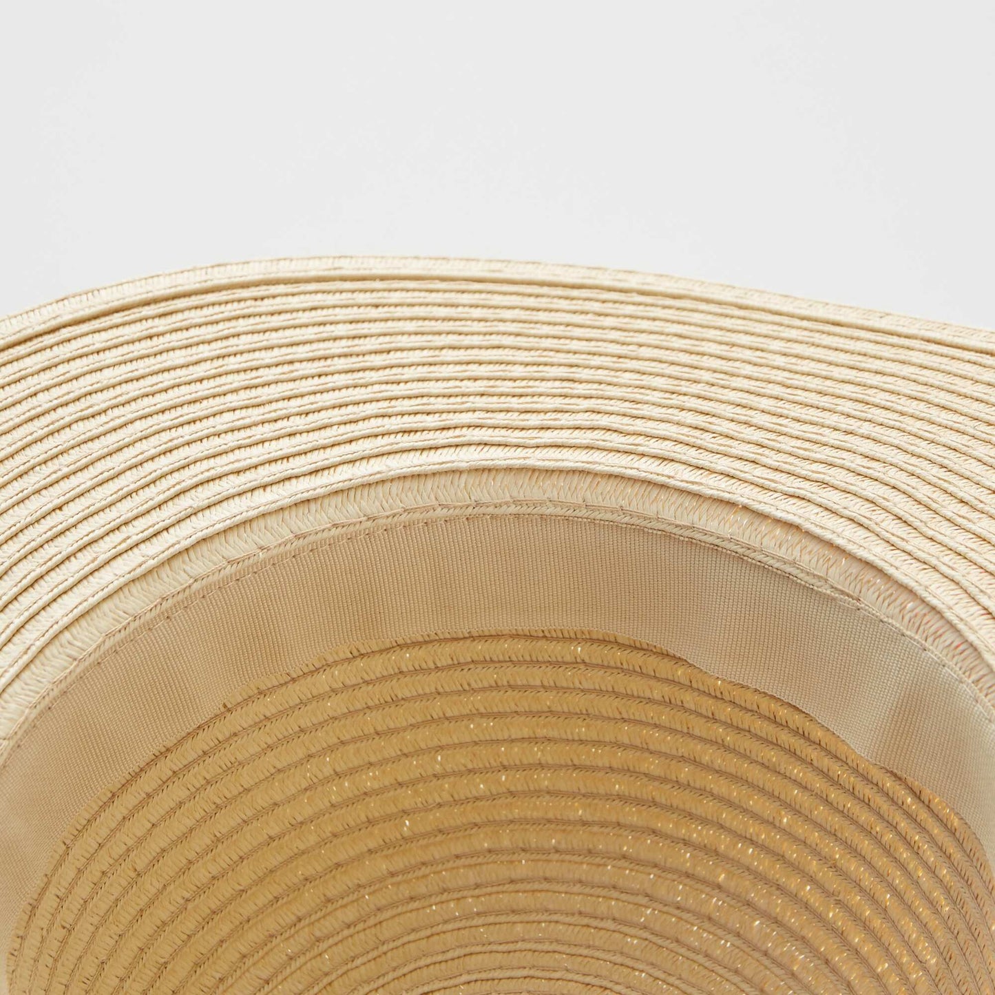 Chapeau en raphia Beige