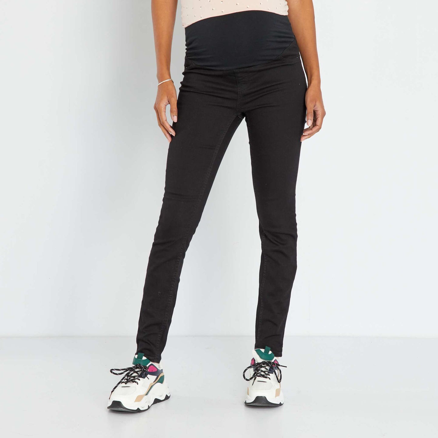 Jean skinny de maternité Noir