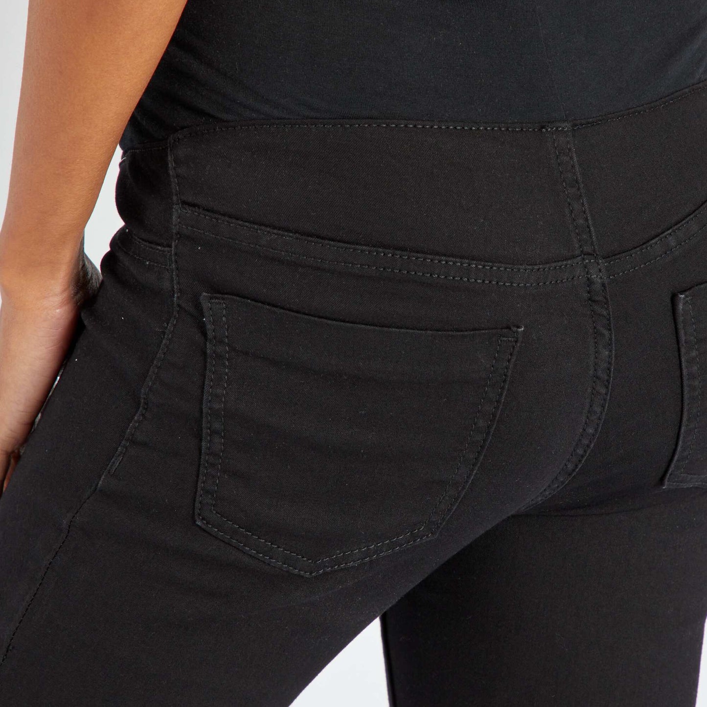 Jean skinny de maternité Noir
