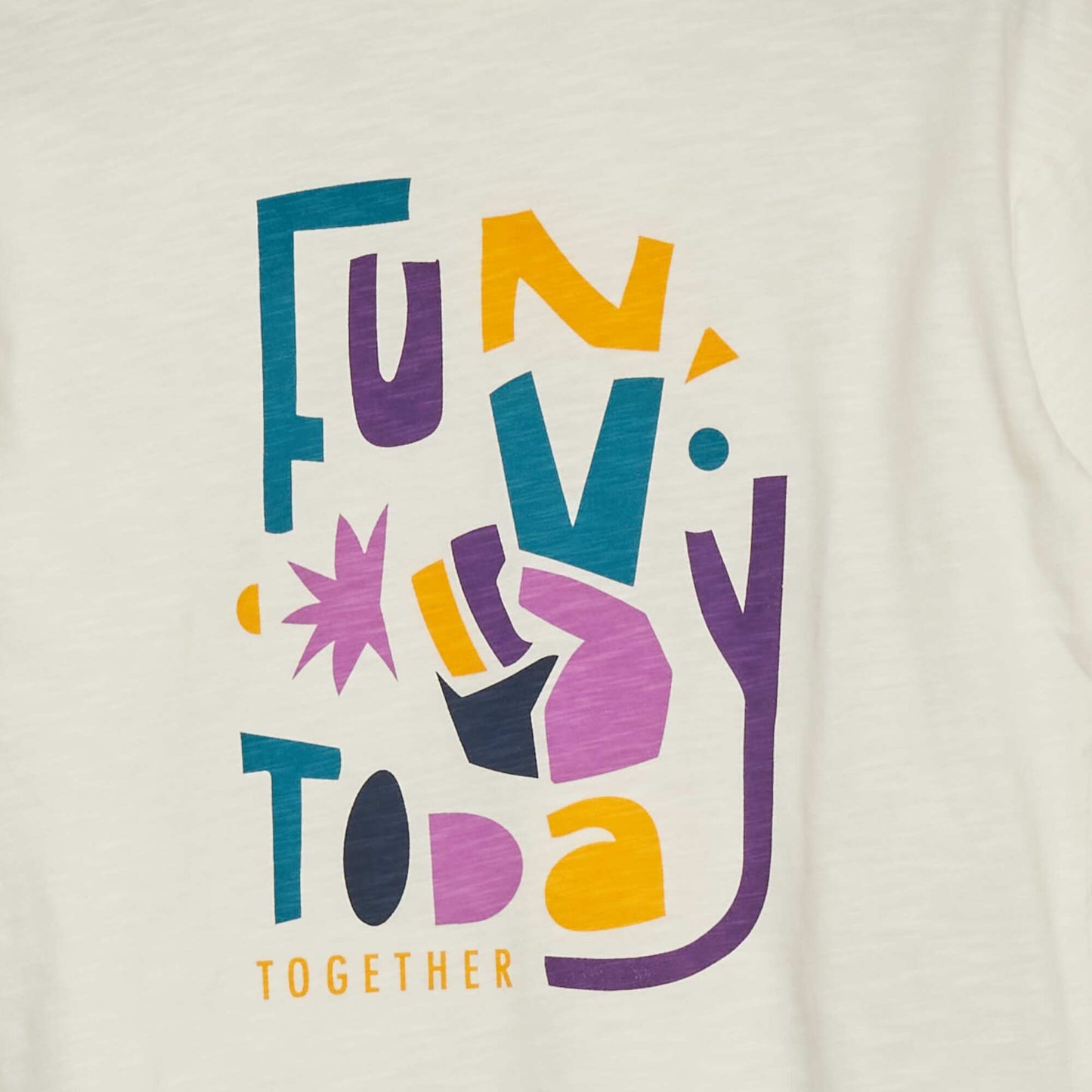 T-shirt imprimé Blanc