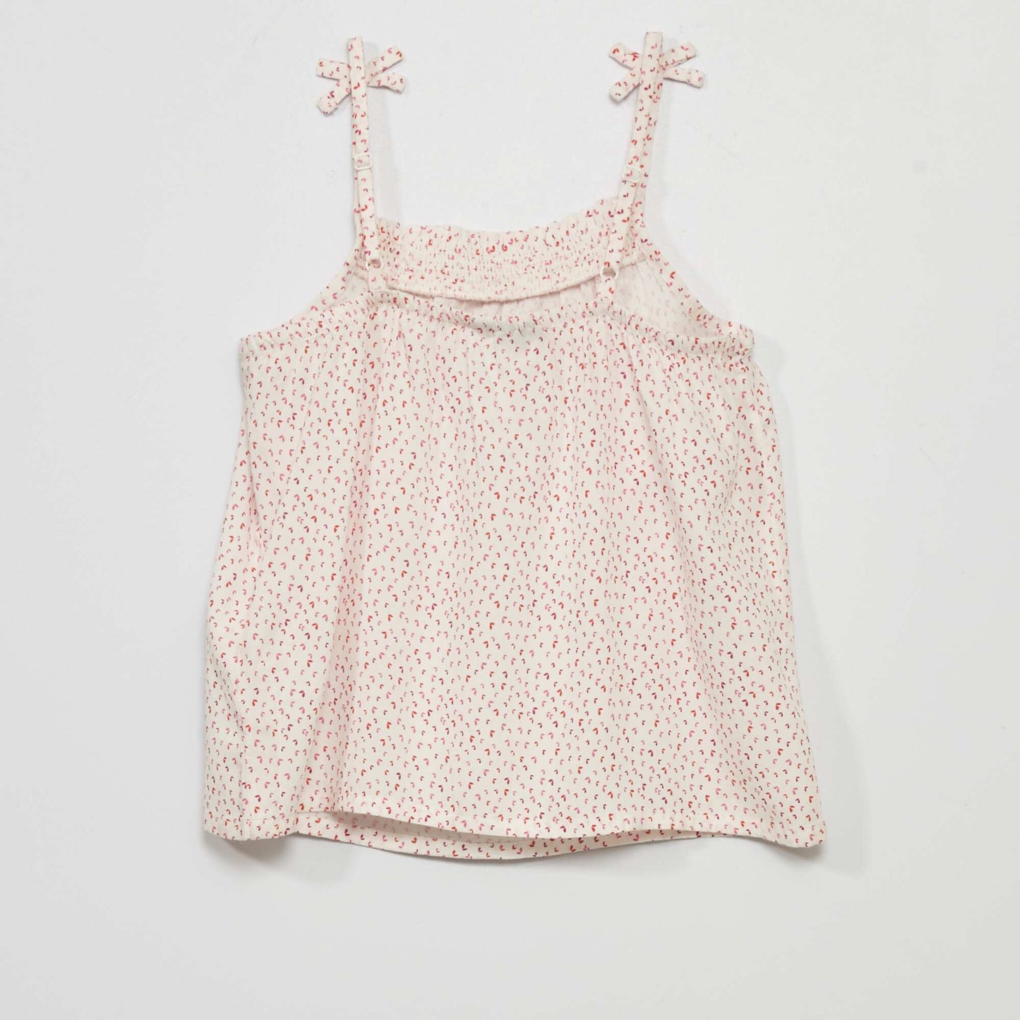 Top à fines bretelles Blanc