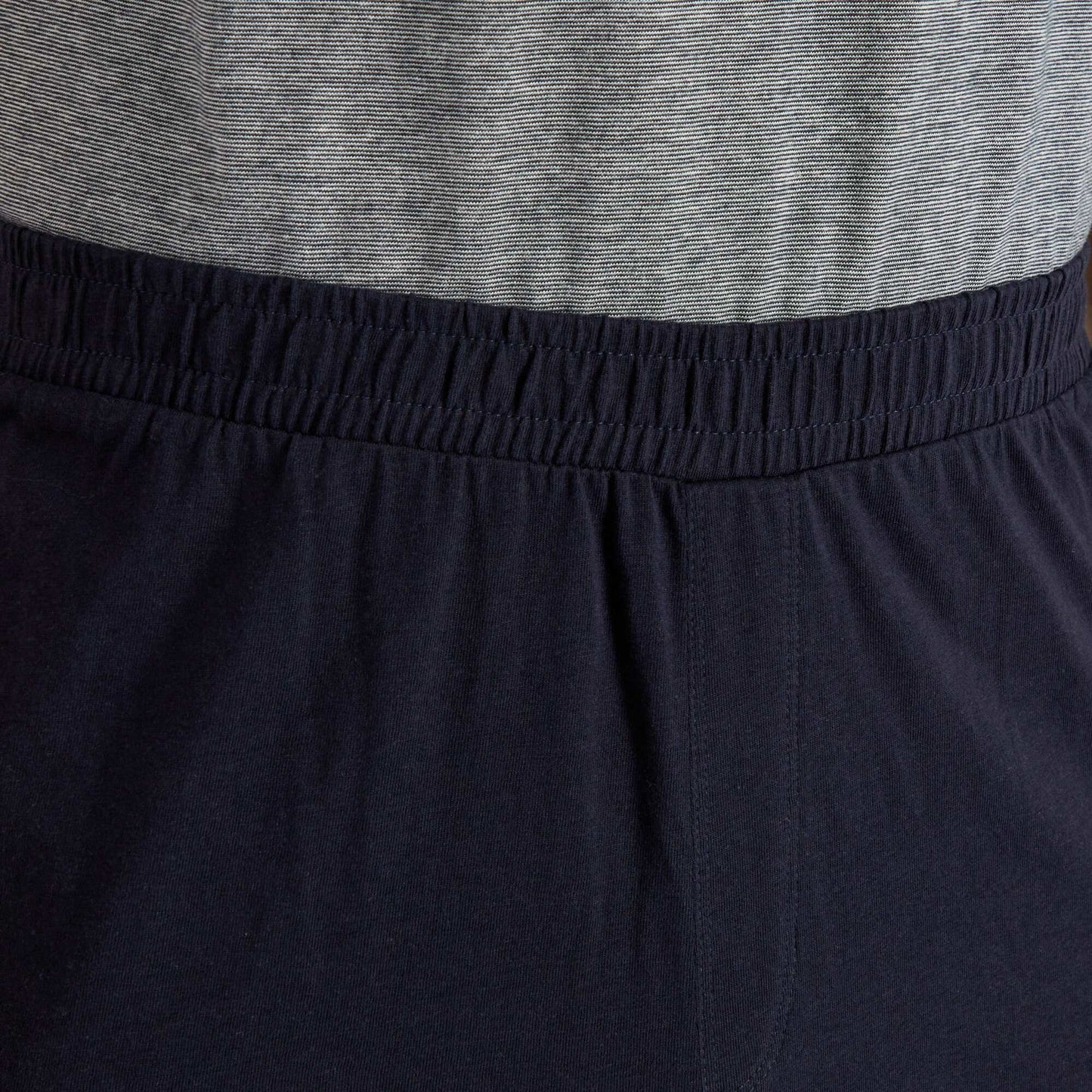 Pyjama court en jersey - 2 pièces Bleu