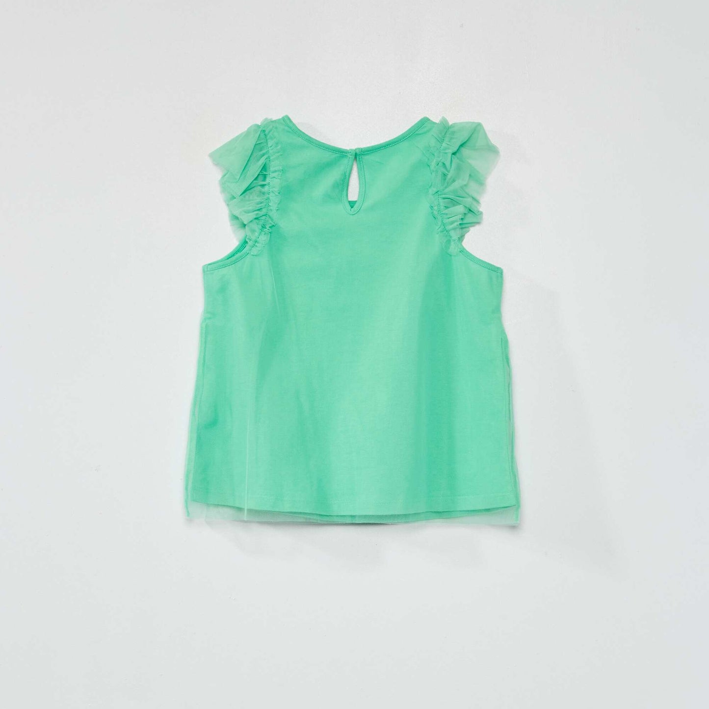 Débardeur en tulle Vert