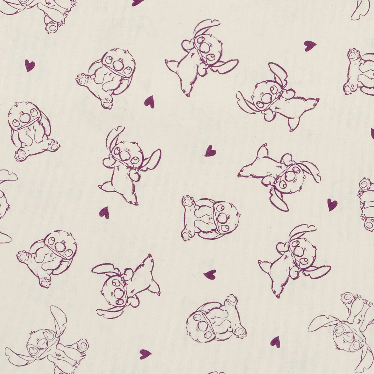 Tote-bag imprimé 'Disney' Violet