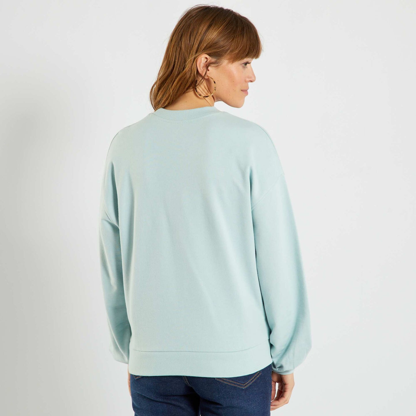 Sweat à col rond '100 ans Disney' Bleu