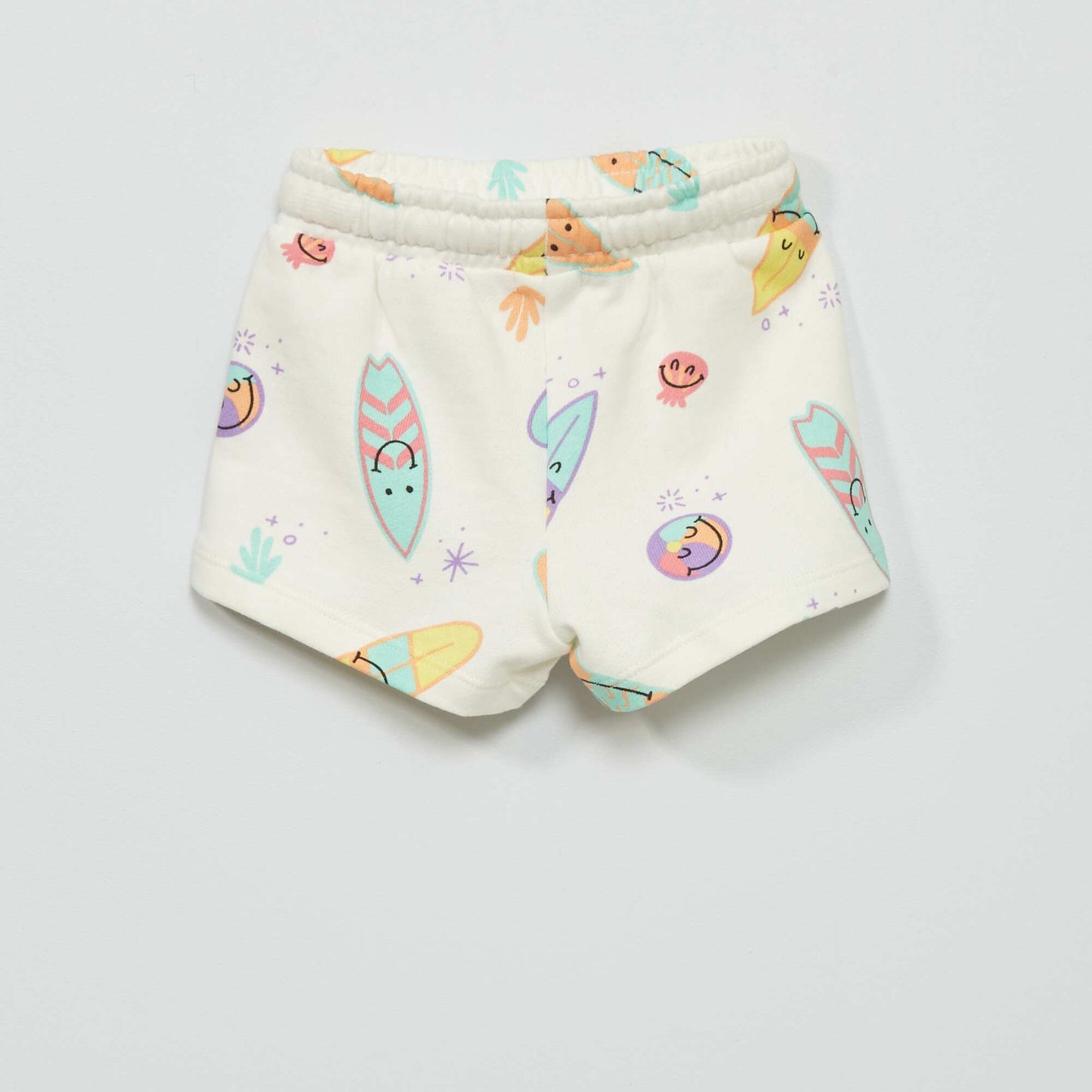 Short avec imprimé Blanc