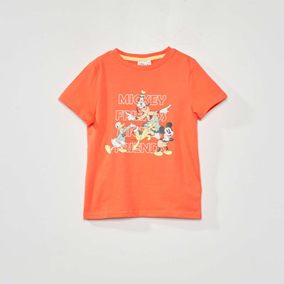Tee-shirt imprimé 'Mickey Mouse' Rouge