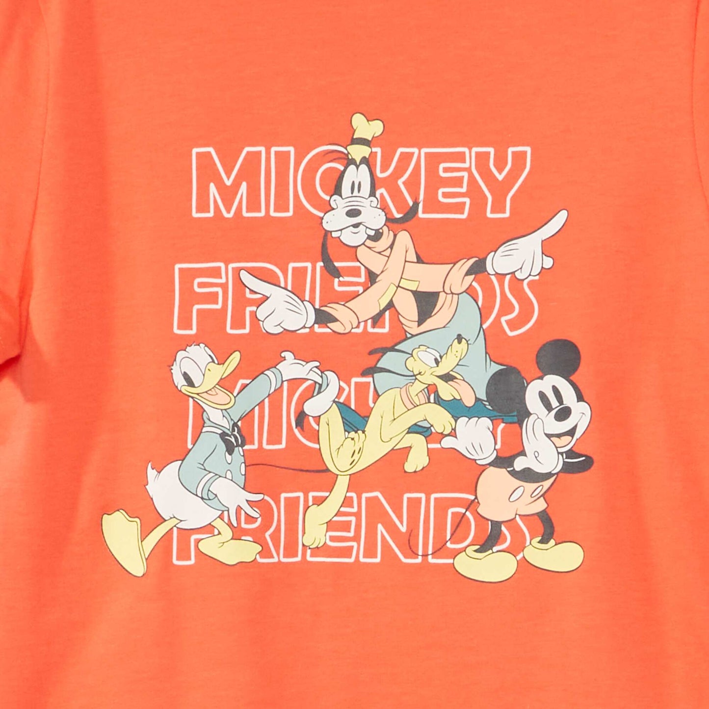 Tee-shirt imprimé 'Mickey Mouse' Rouge