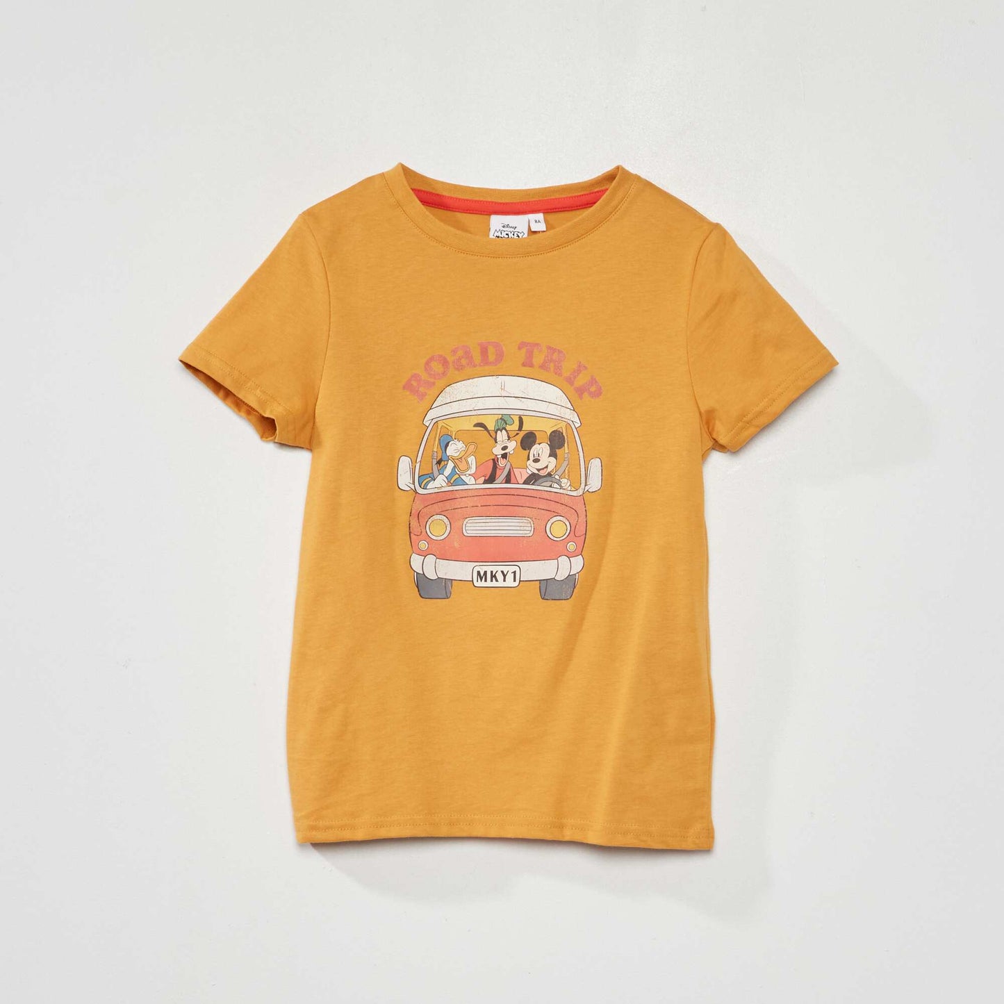 Tee-shirt imprimé 'Mickey Mouse' Jaune