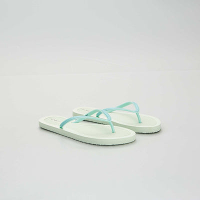 Tongs de plage Vert