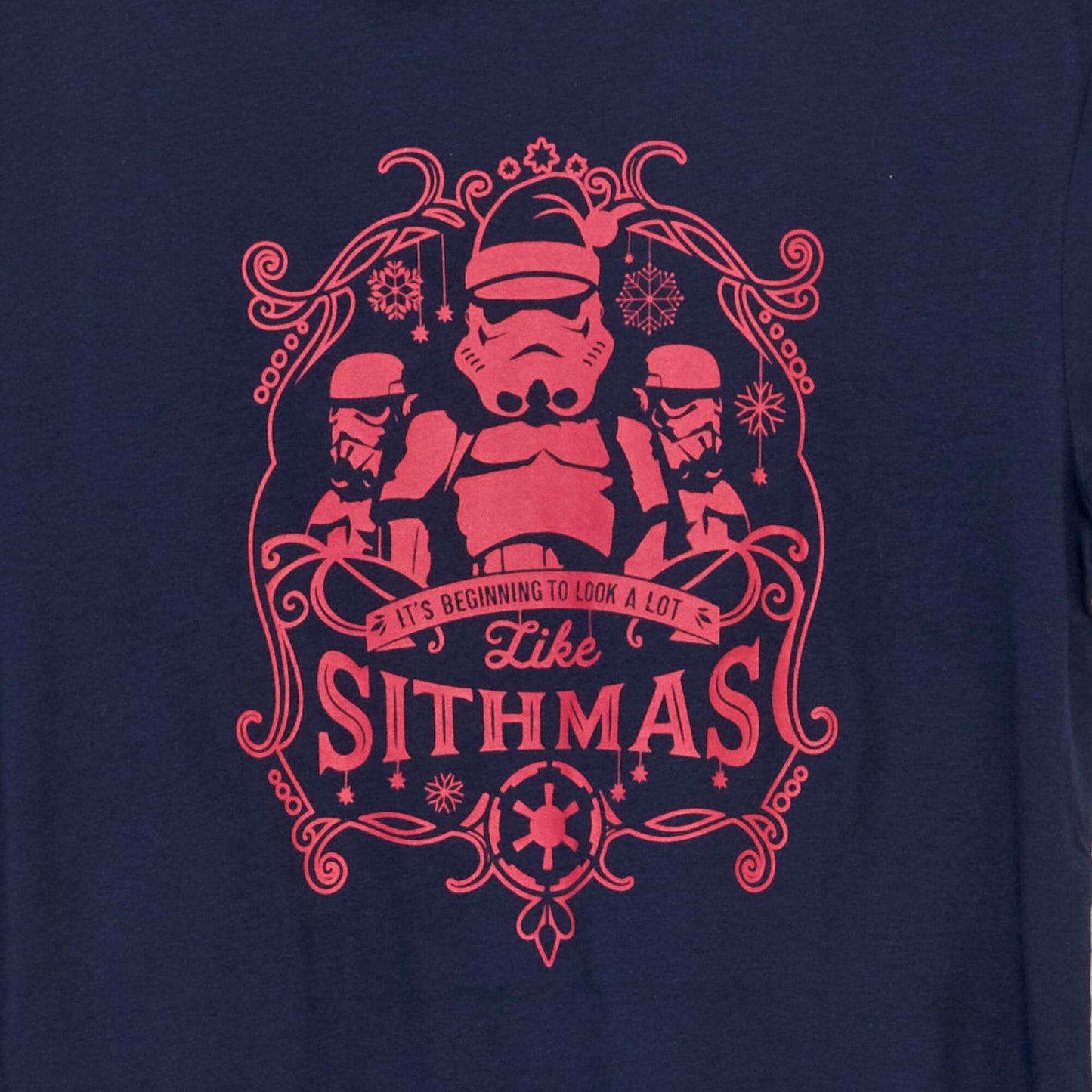 T-shirt 'Star Wars' 'noël' Marine