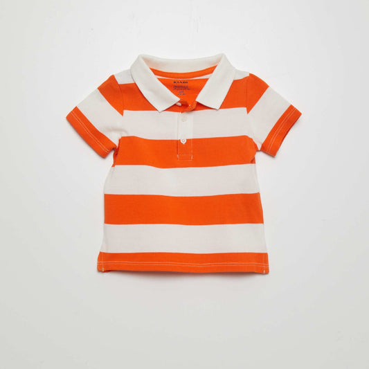 Polo manches courtes Orange