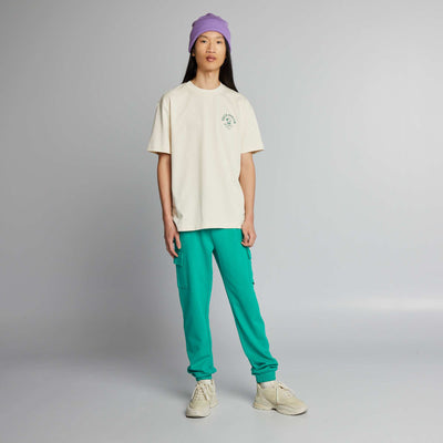 Pantalon de jogging style cargo vert