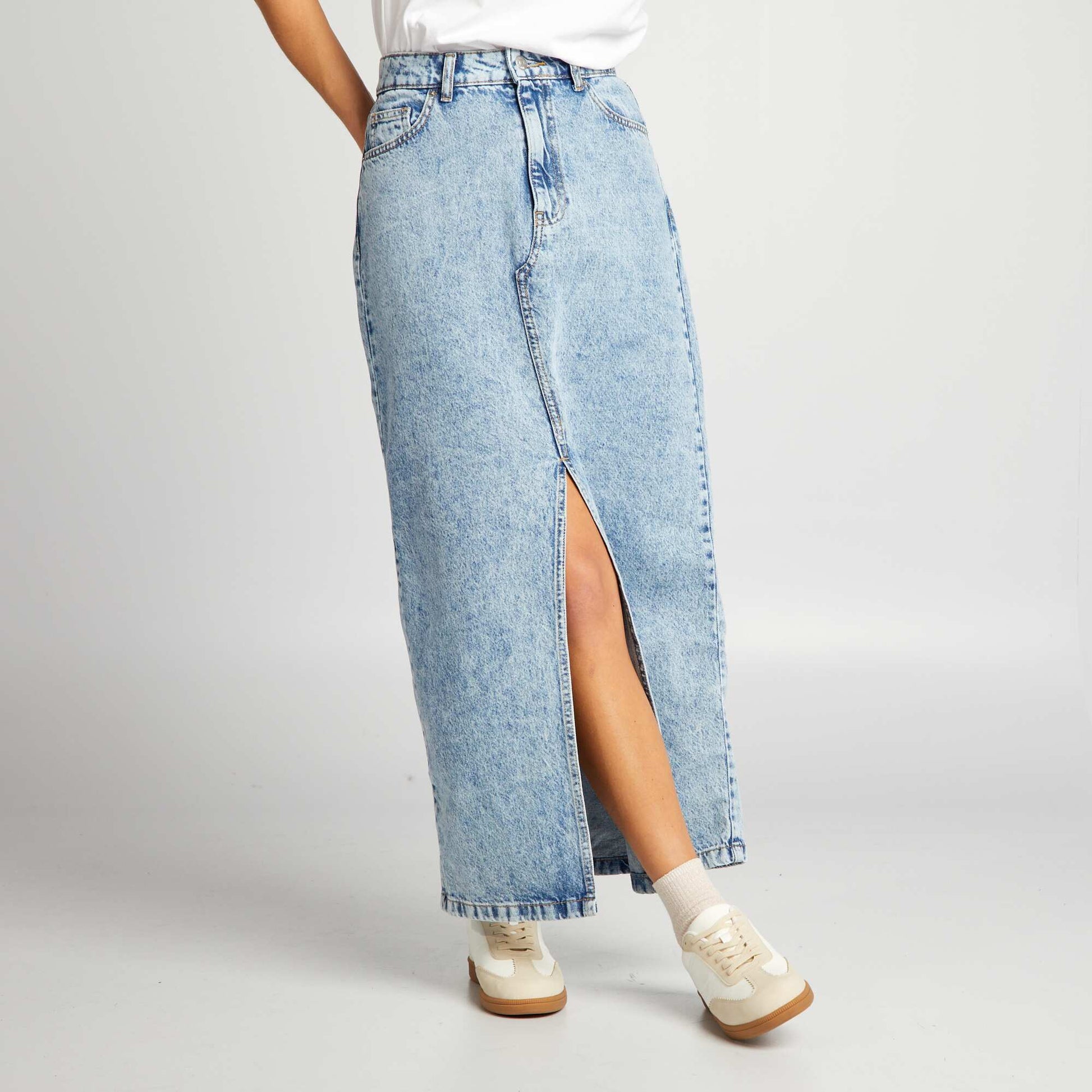 Jupe Midi Jean Kiabi Jupe Jean Femme Kiabi Jupe Midi En Jean Bleu