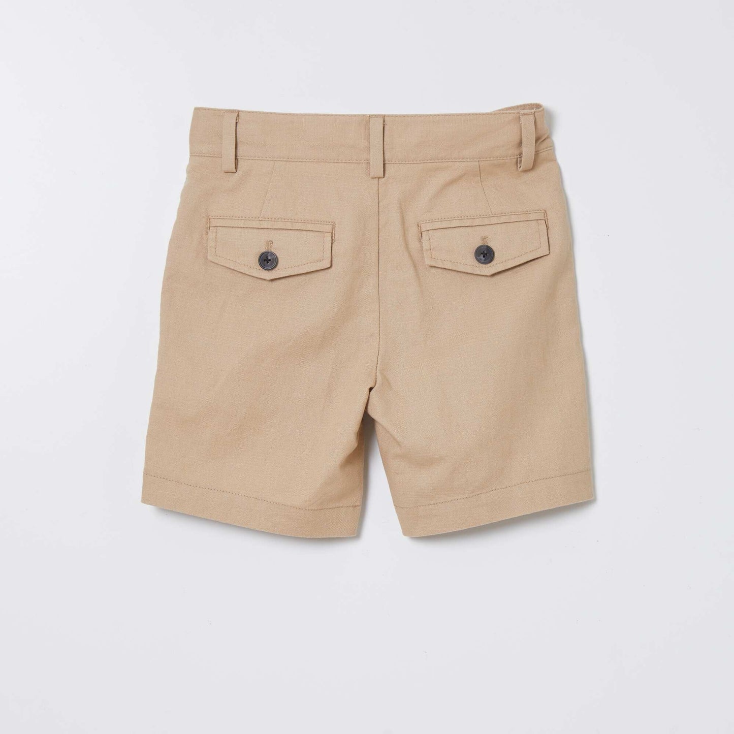 Bermuda chino droit BEIGE