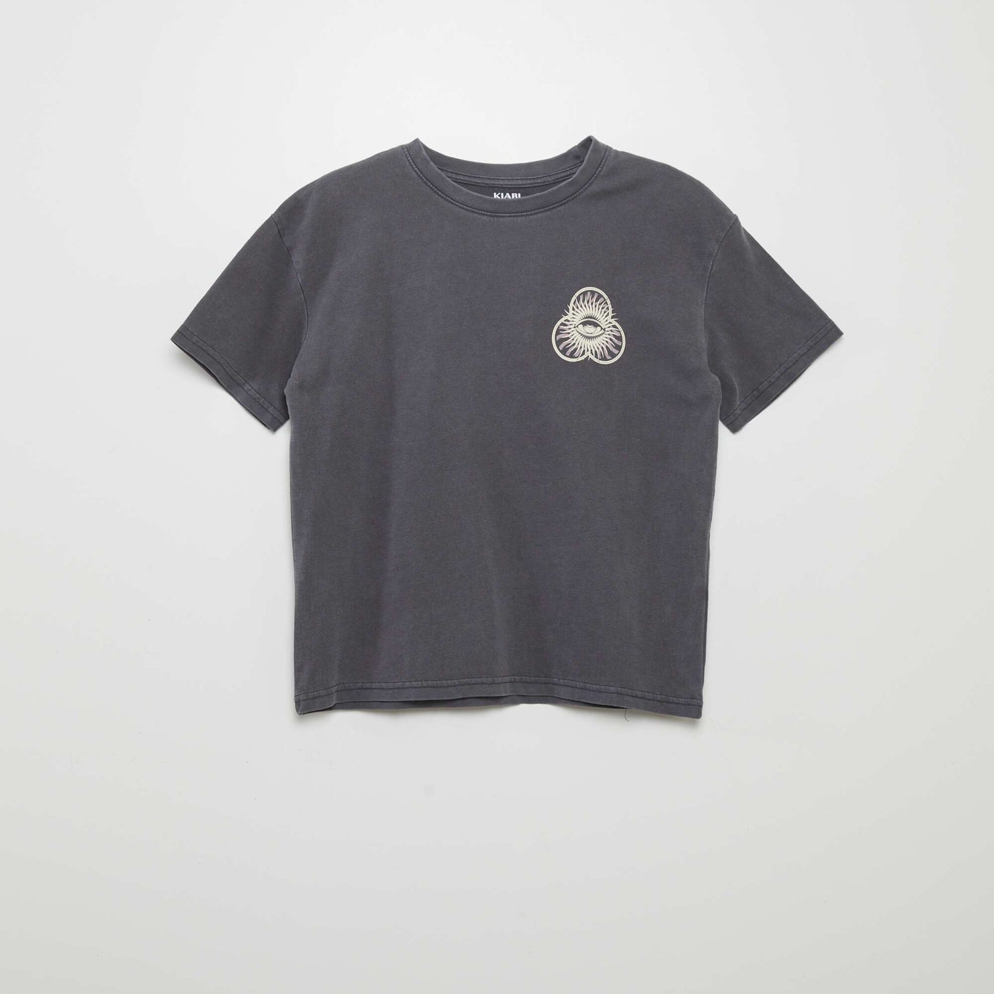 T-shirt imprimé Gris