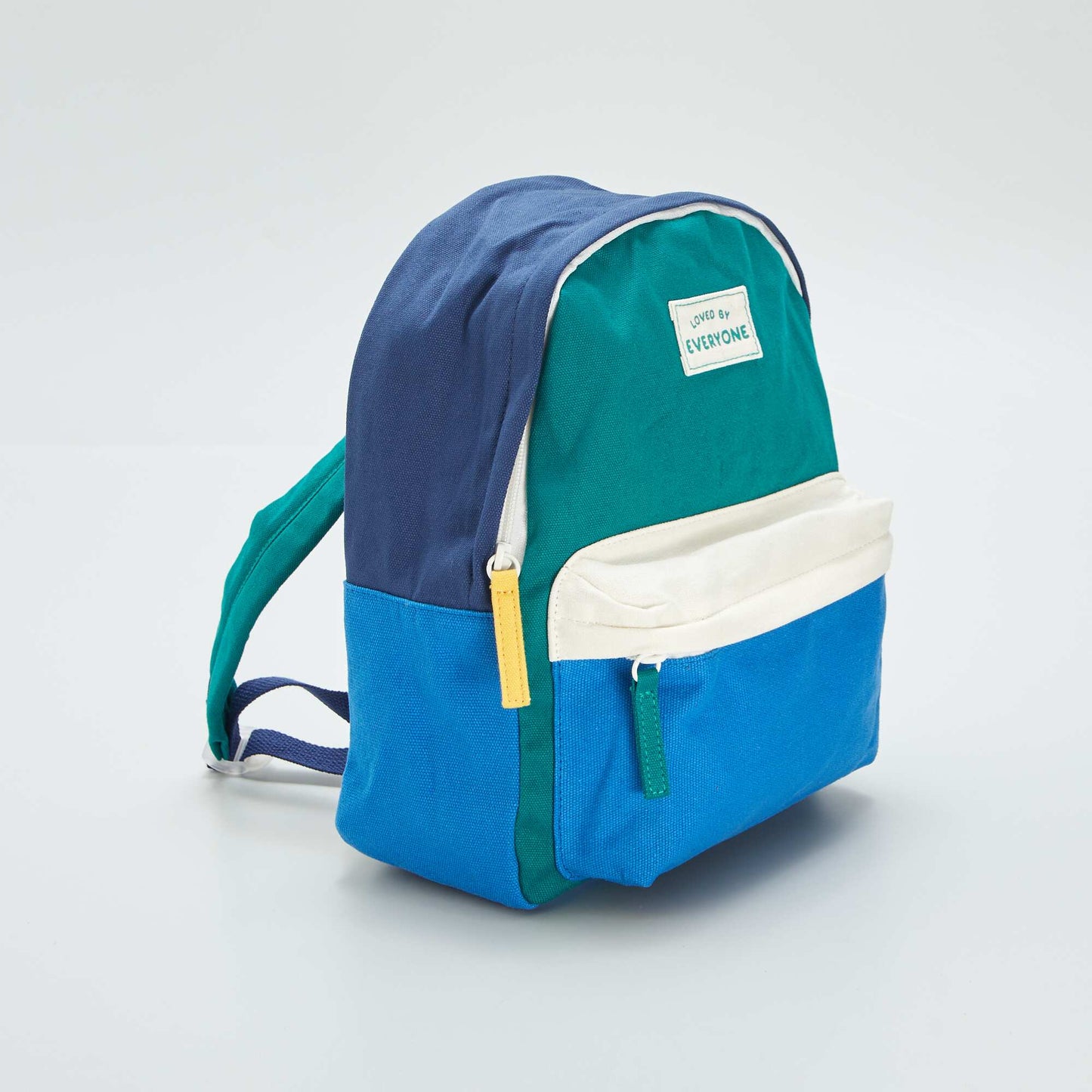 Sac à dos colorblock Bleu