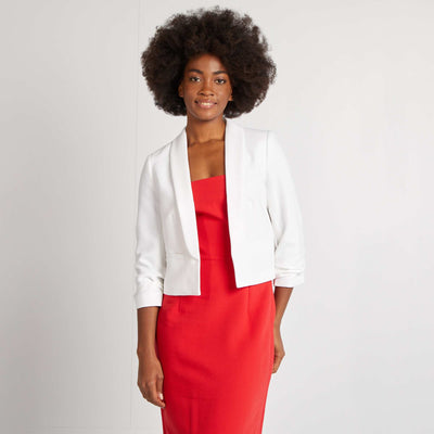 Veste blazer BLANC