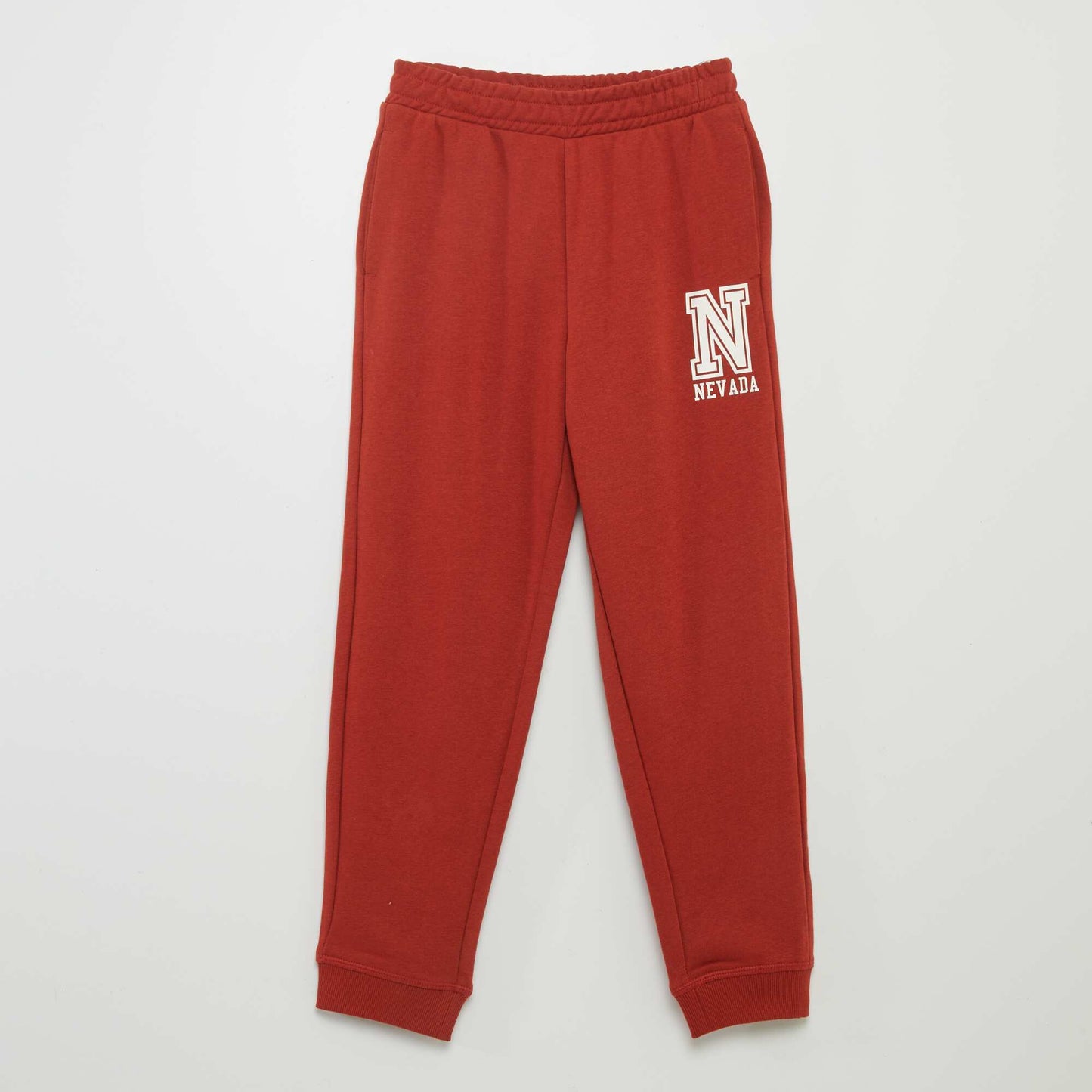 Pantalon jogging Rouge