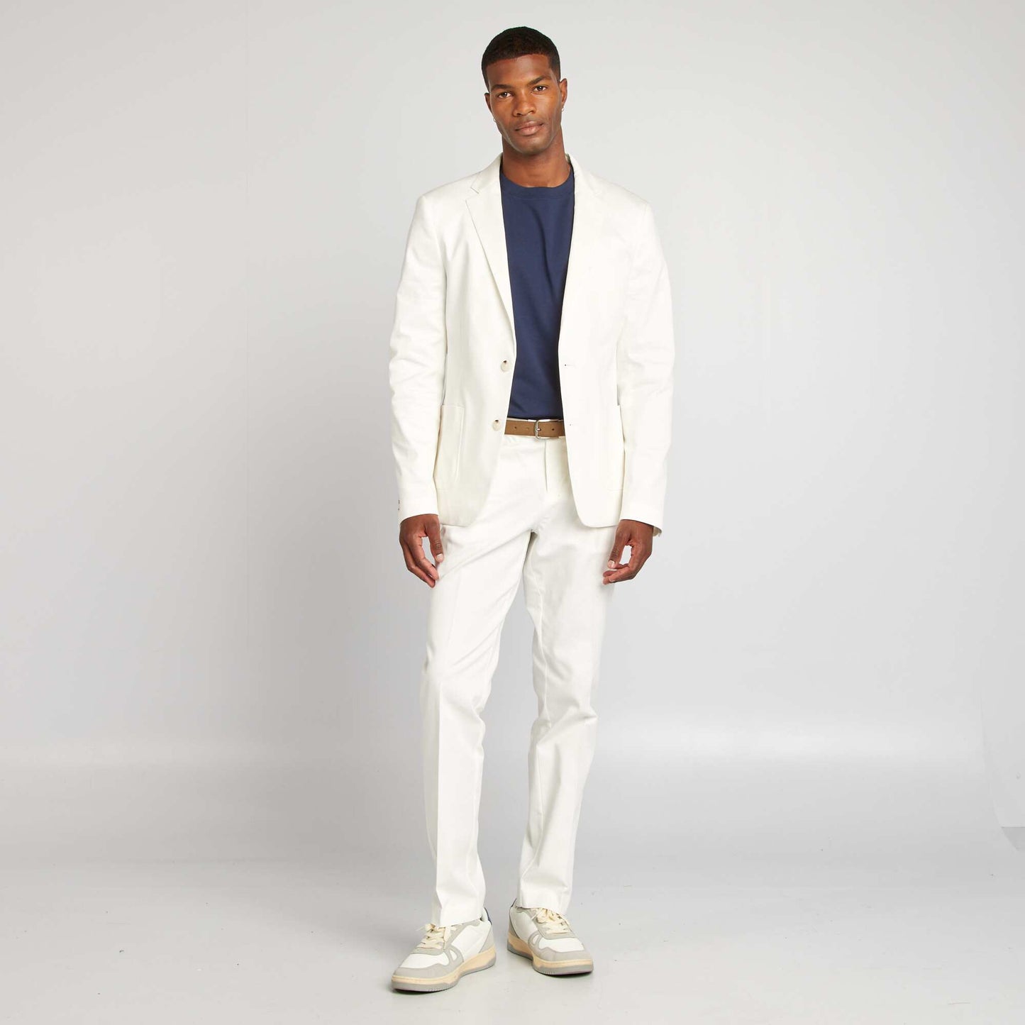 Veste de costume slim blanc