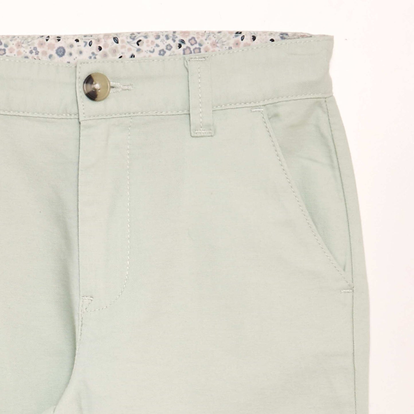 Pantalon chino Vert