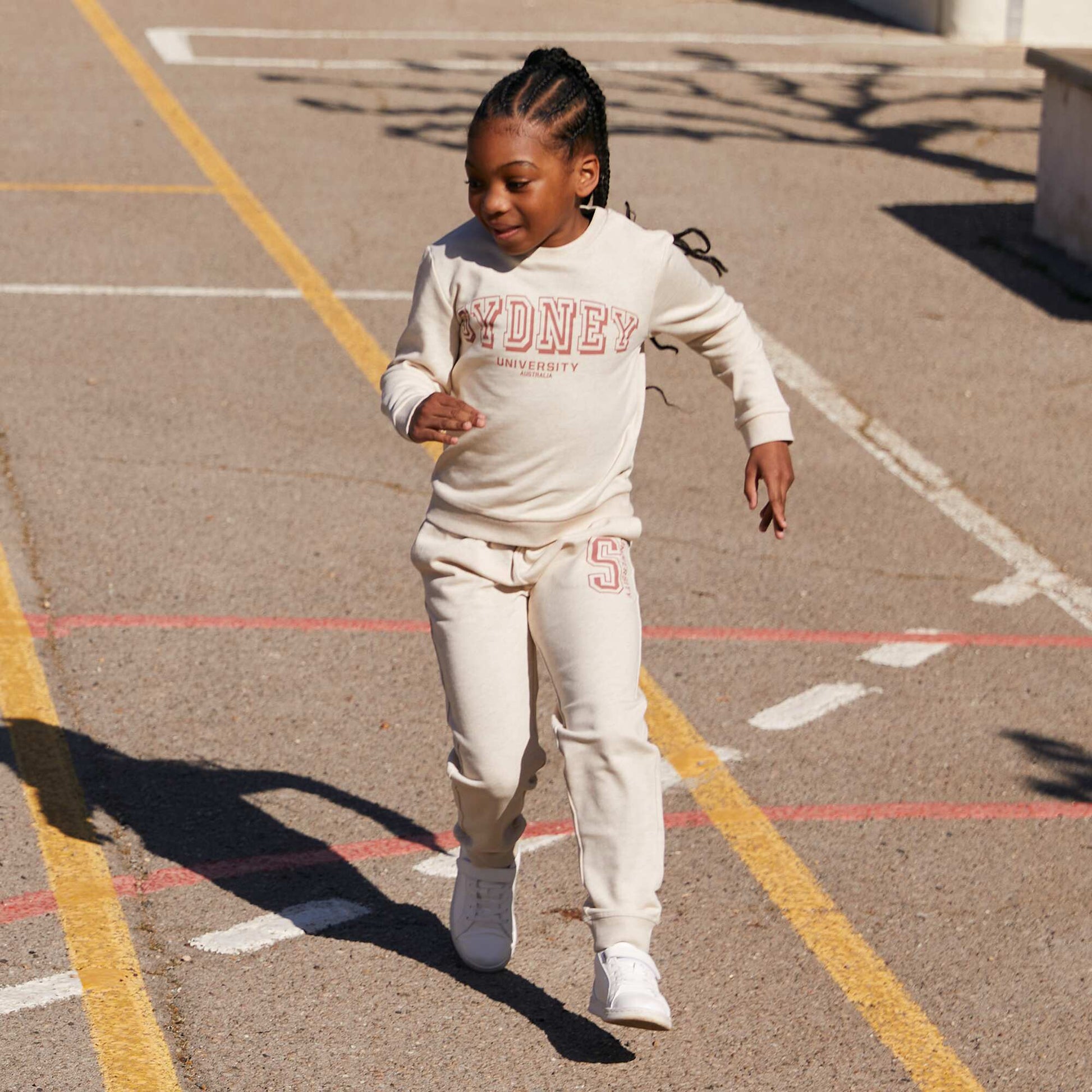 Jogging en molleton fin BEIGE – Kiabi Afrique - Main Image