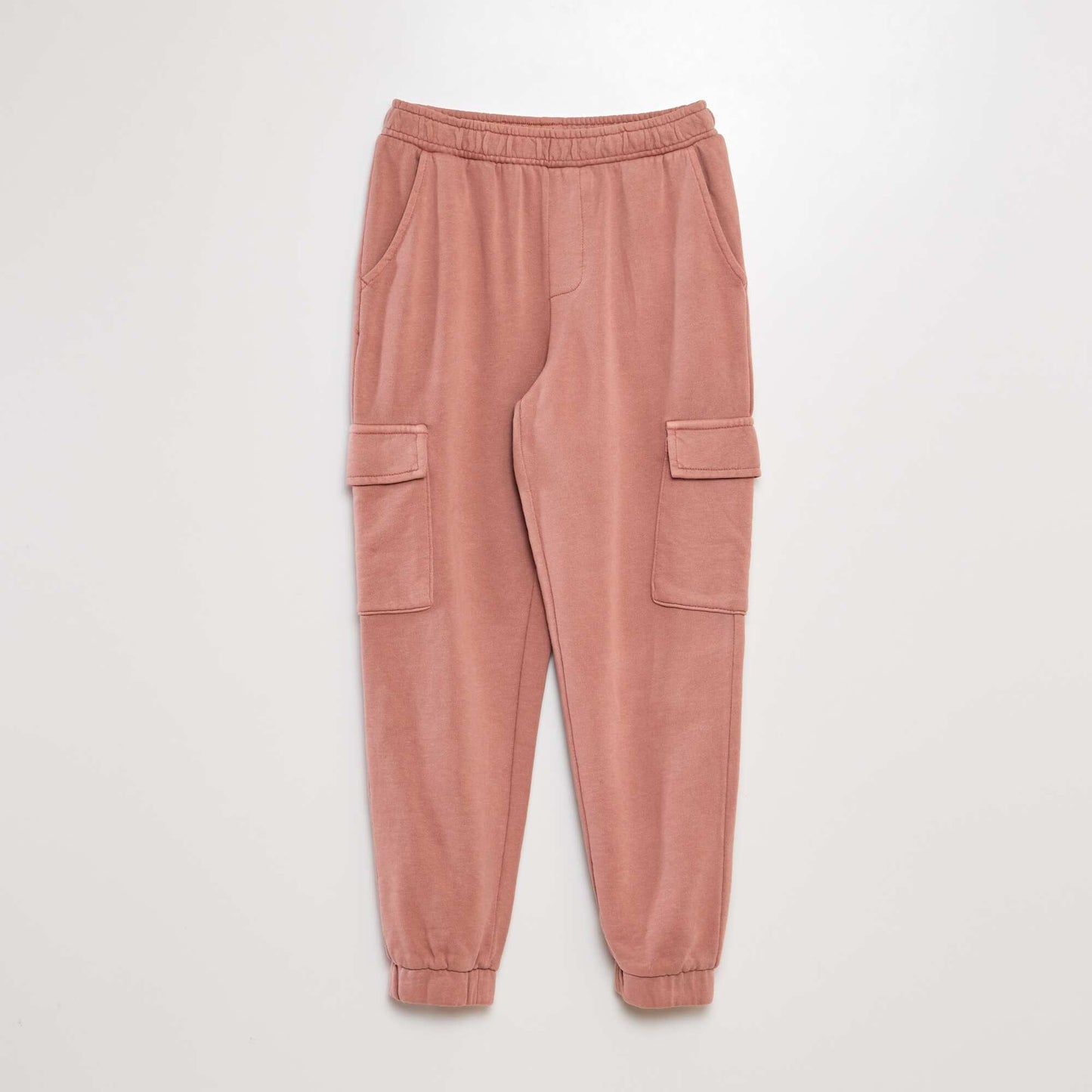 Pantalon de jogging en molleton avec poches Vieux rose