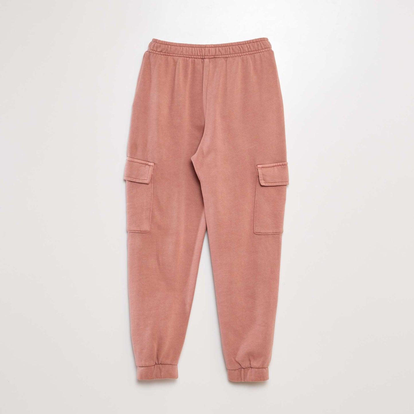 Pantalon de jogging en molleton avec poches Vieux rose