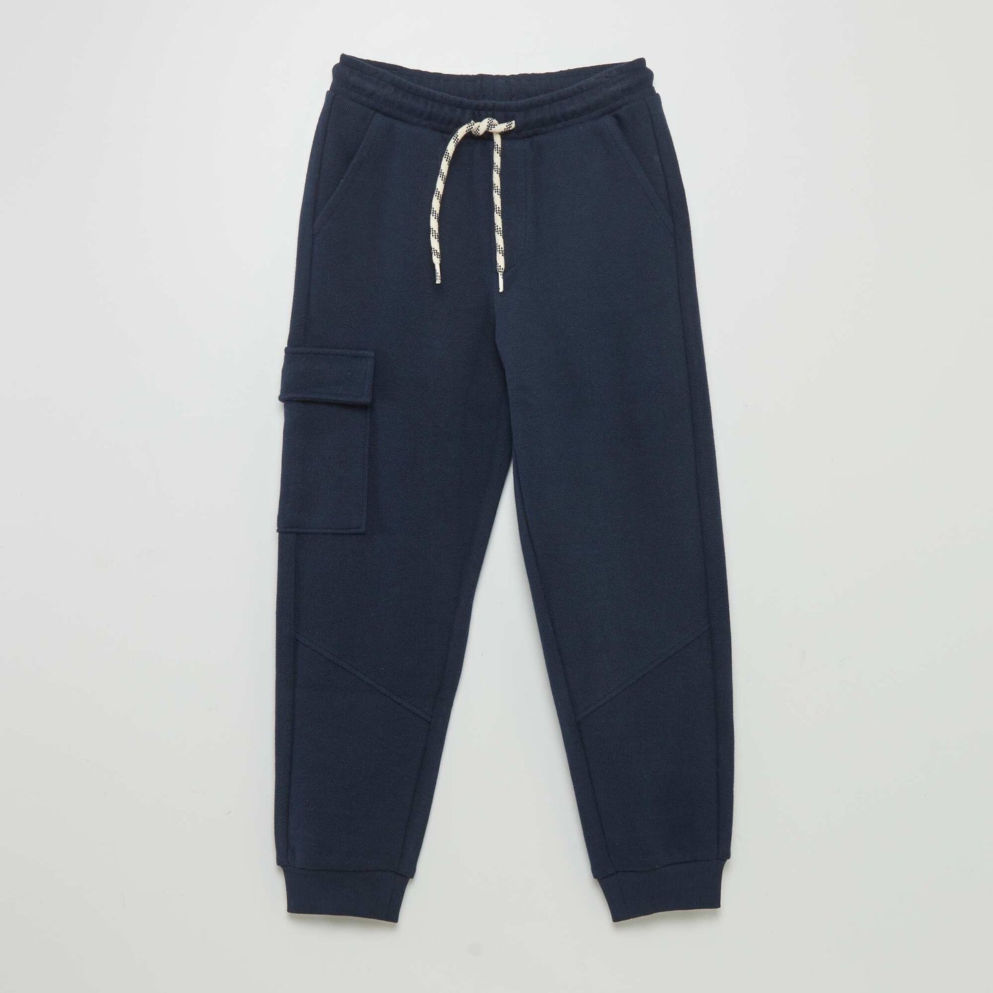 Pantalon de jogging avec poches sur les côtés BLEU