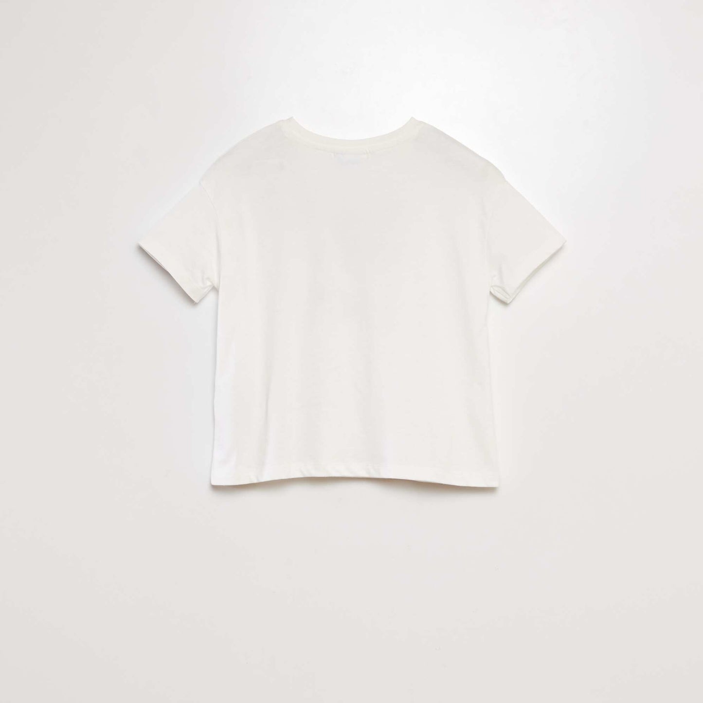 T-shirt imprimé 'Stitch' blanc