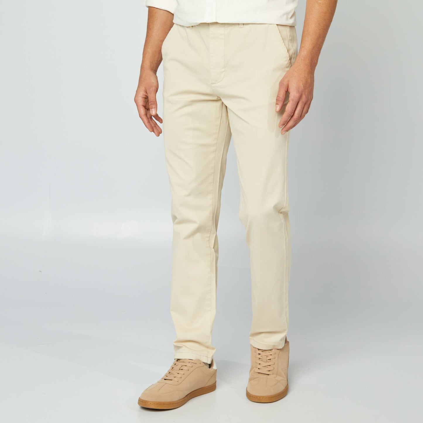 Pantalon chino BEIGE